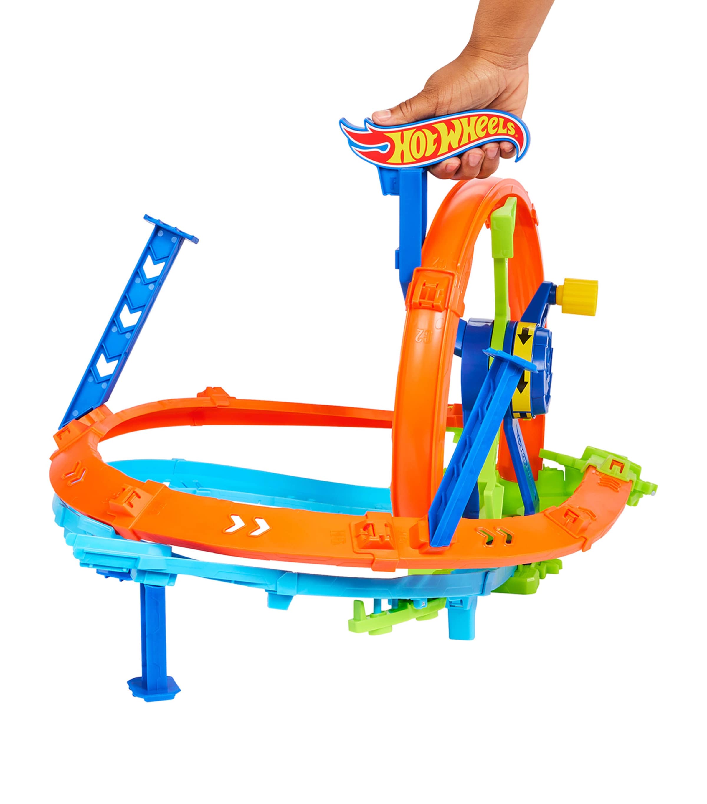 Hot Wheels Rapid Launch & Loop Set MULTI Image 5