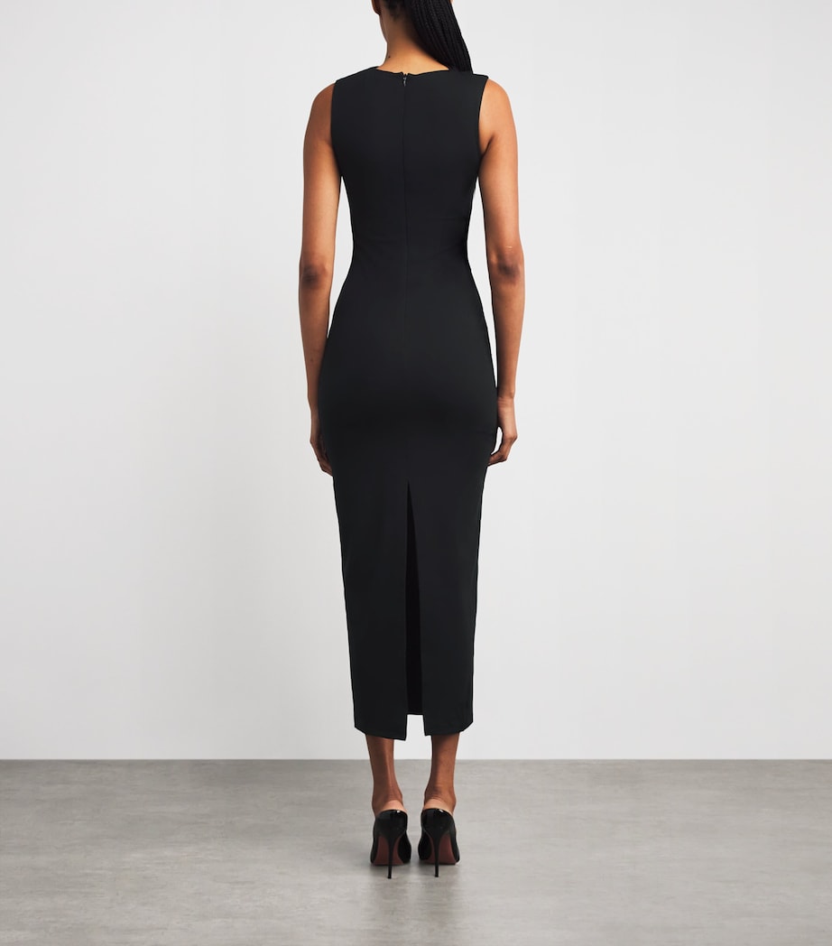 Cut-Out Divine Maxi Dress BLACK Image 3
