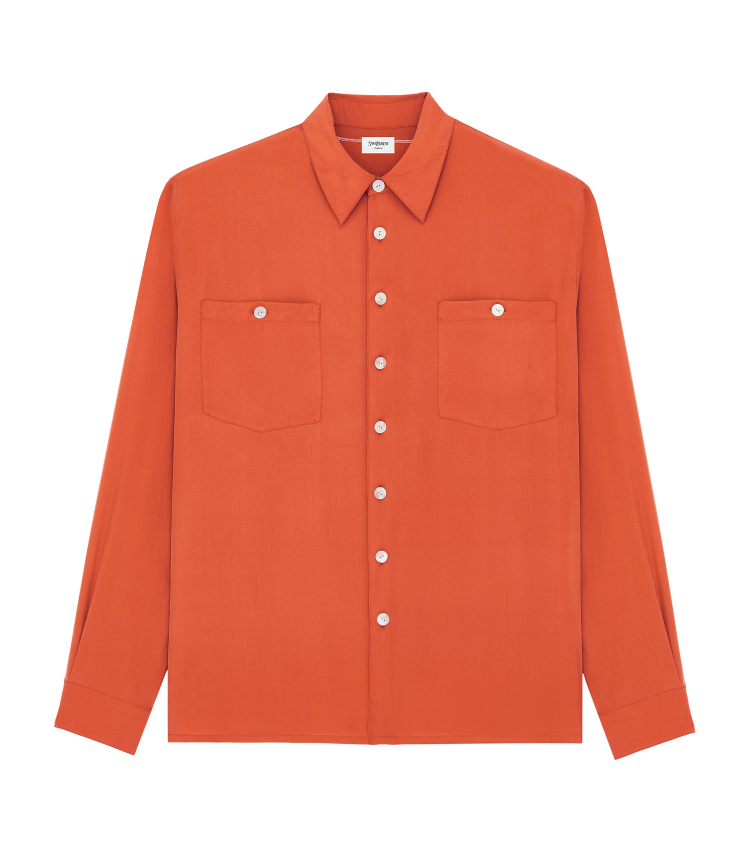 Silk Double-Pocket Shirt 6550 Image 1