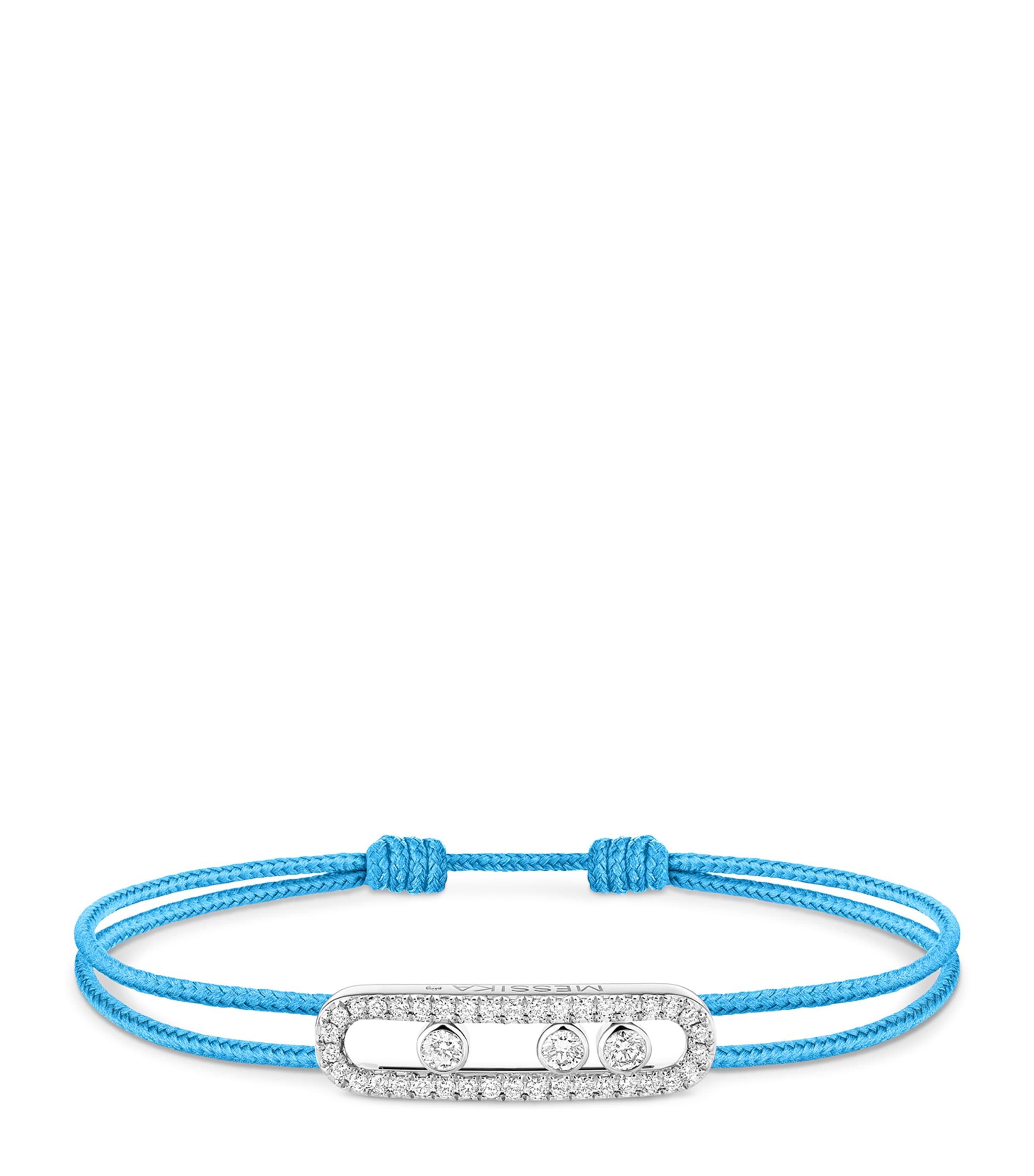 Messika Messika Care(s) White Gold and Diamond Pavé Bracelet White Gold Image 1