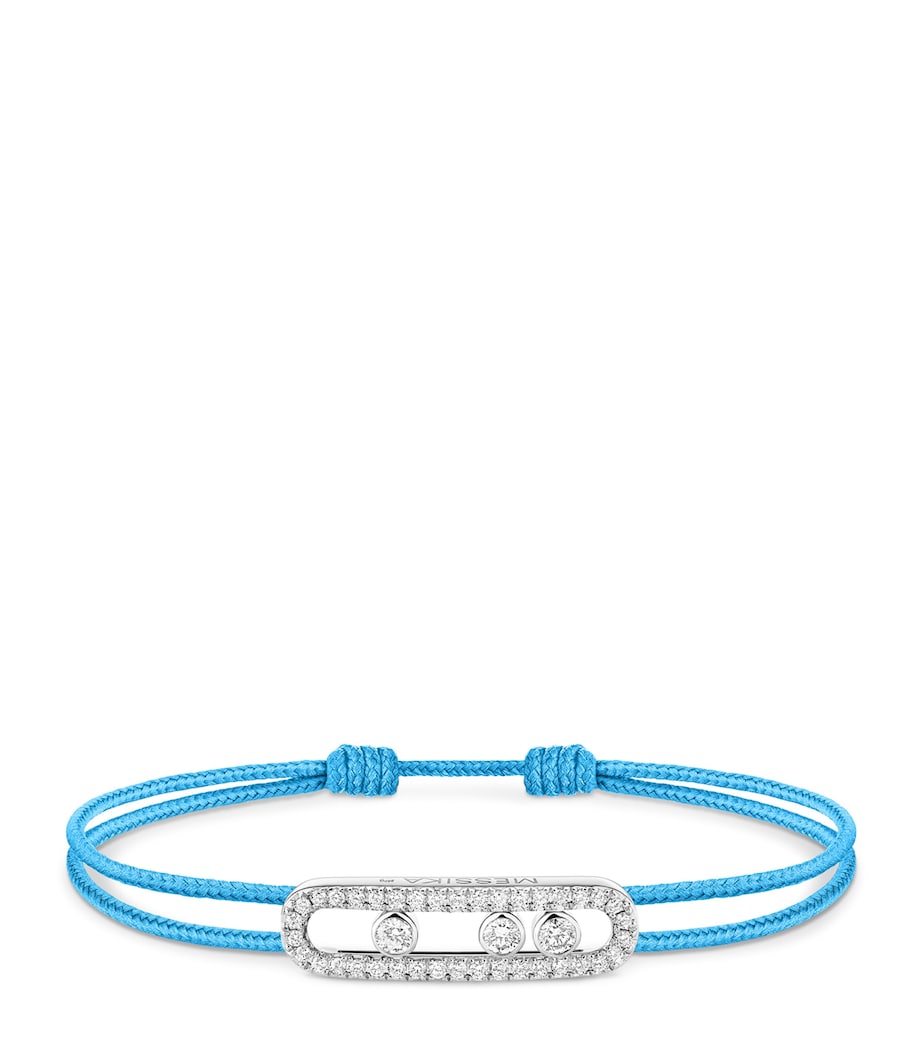 Messika Messika Care(s) White Gold and Diamond Pavé Bracelet White Gold Image 1