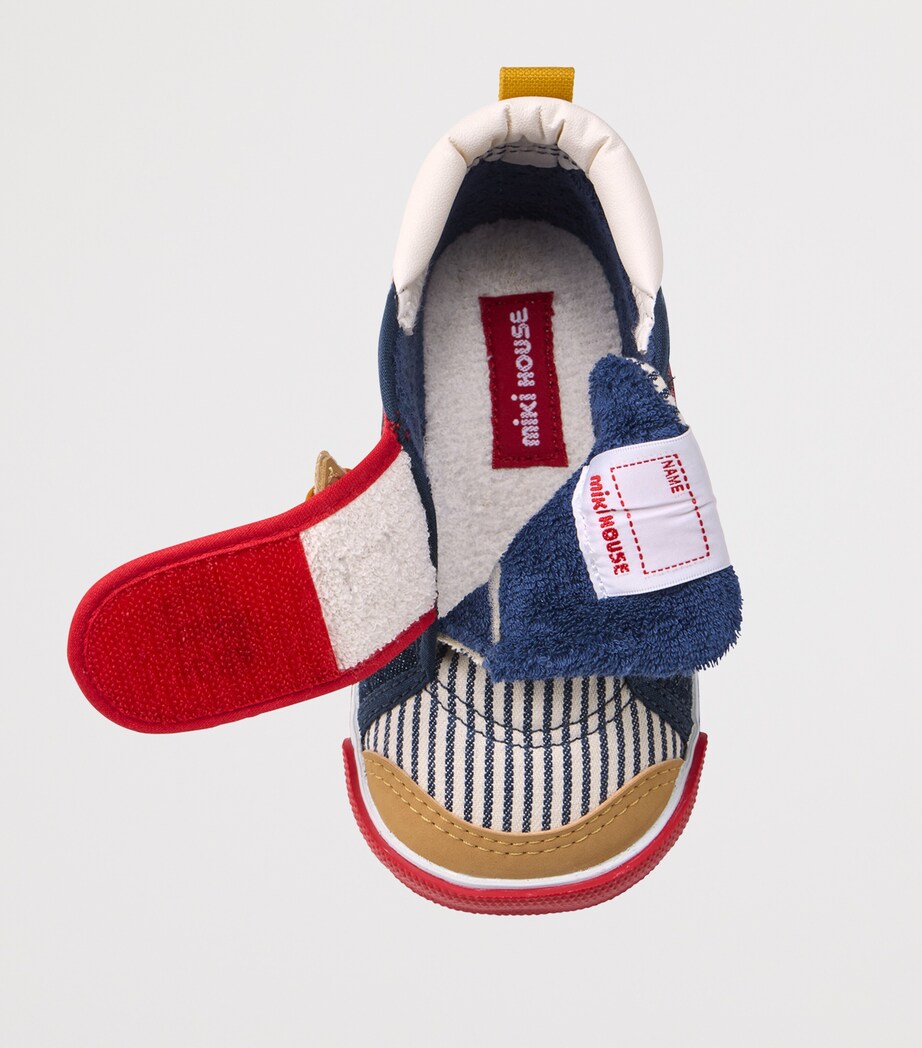 Cotton-Blend Velcro Sneakers 33 Image 5