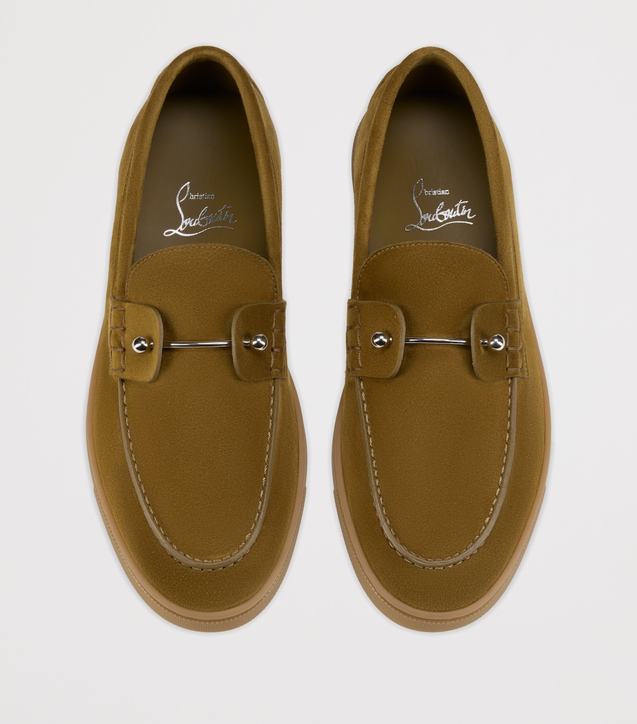 Chambeliboat Donna Flat Leather Loafers BZ09 Image 4