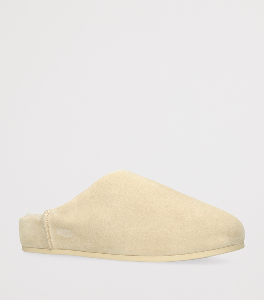 Suede Elea Slippers PALE BUTTERCUP Image 3
