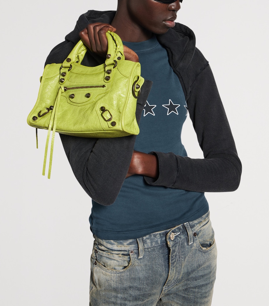 Mini Lambskin Le City Top-Handle Bag 3519 Image 3