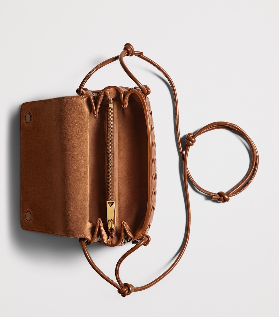 Bottega Veneta Leather Notturno Cross-Body Bag Image 6