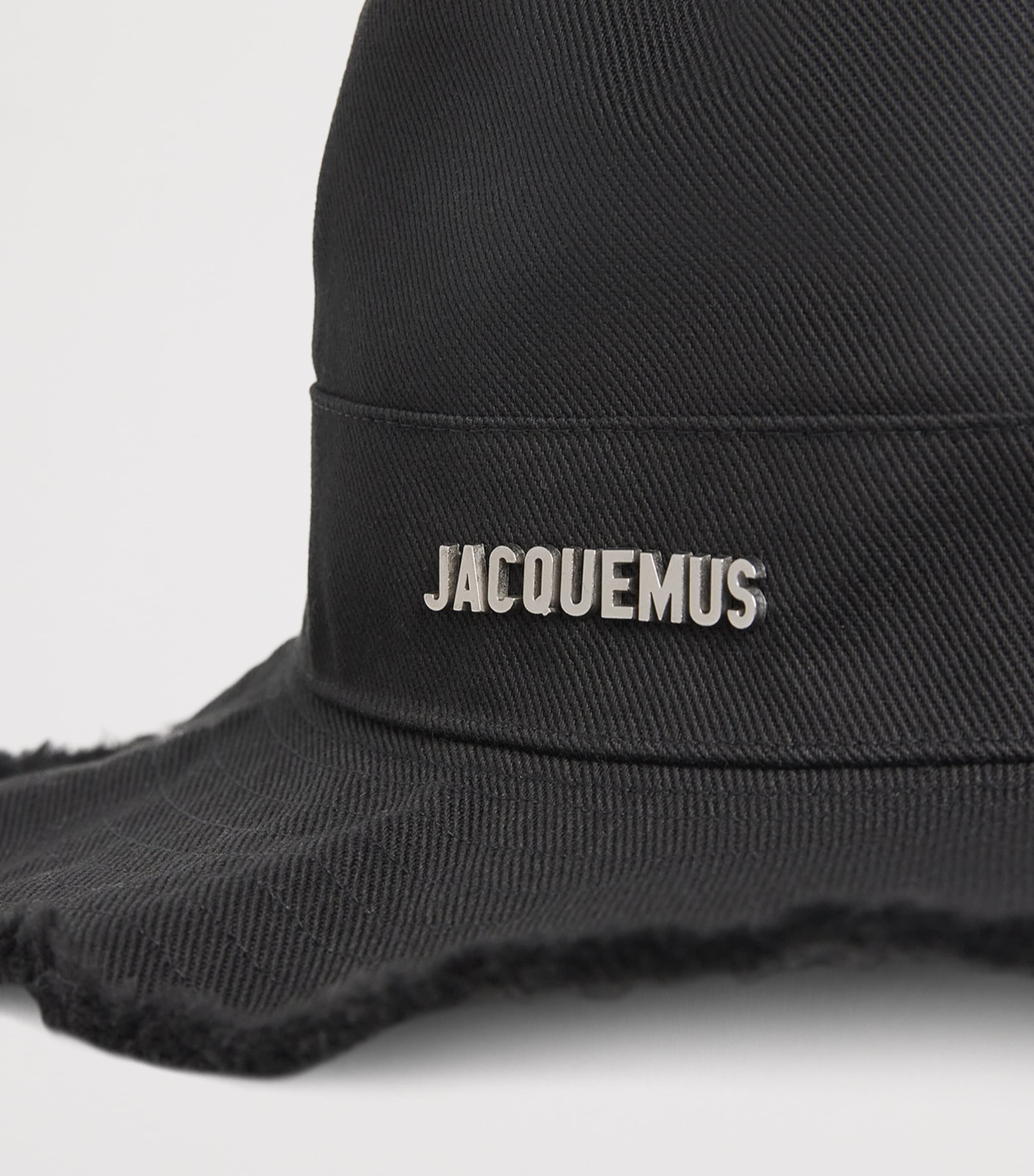 Jacquemus Artichaut Logo Bucket Hat Black Image 6