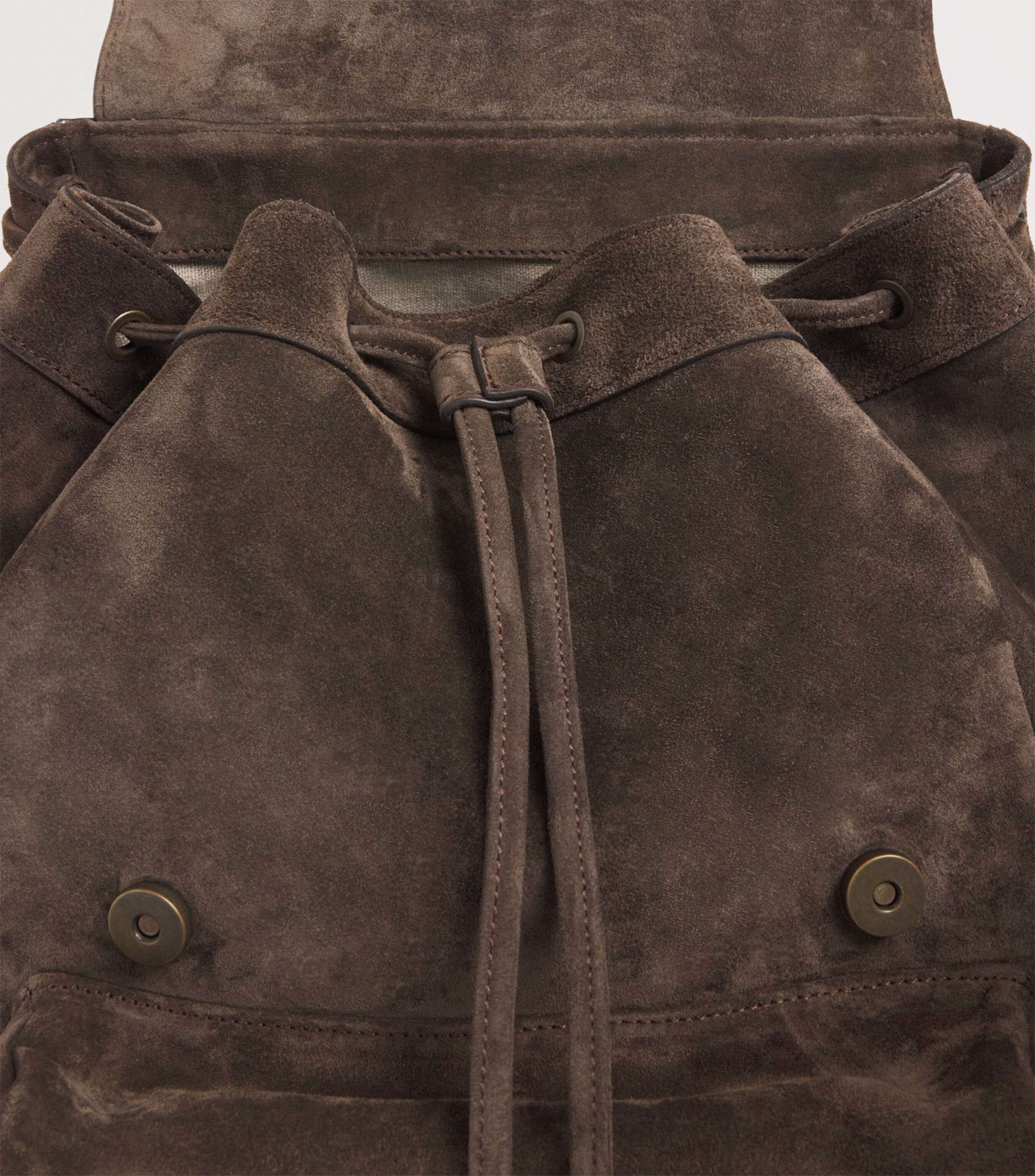 Officine Creative Suede Bostonian Backpack Pepe Image 6