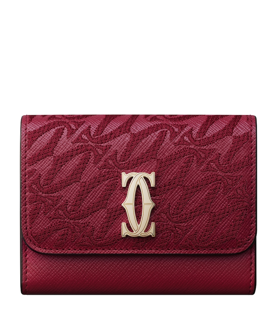 Mini Leather C de Cartier Wallet RED Image 1