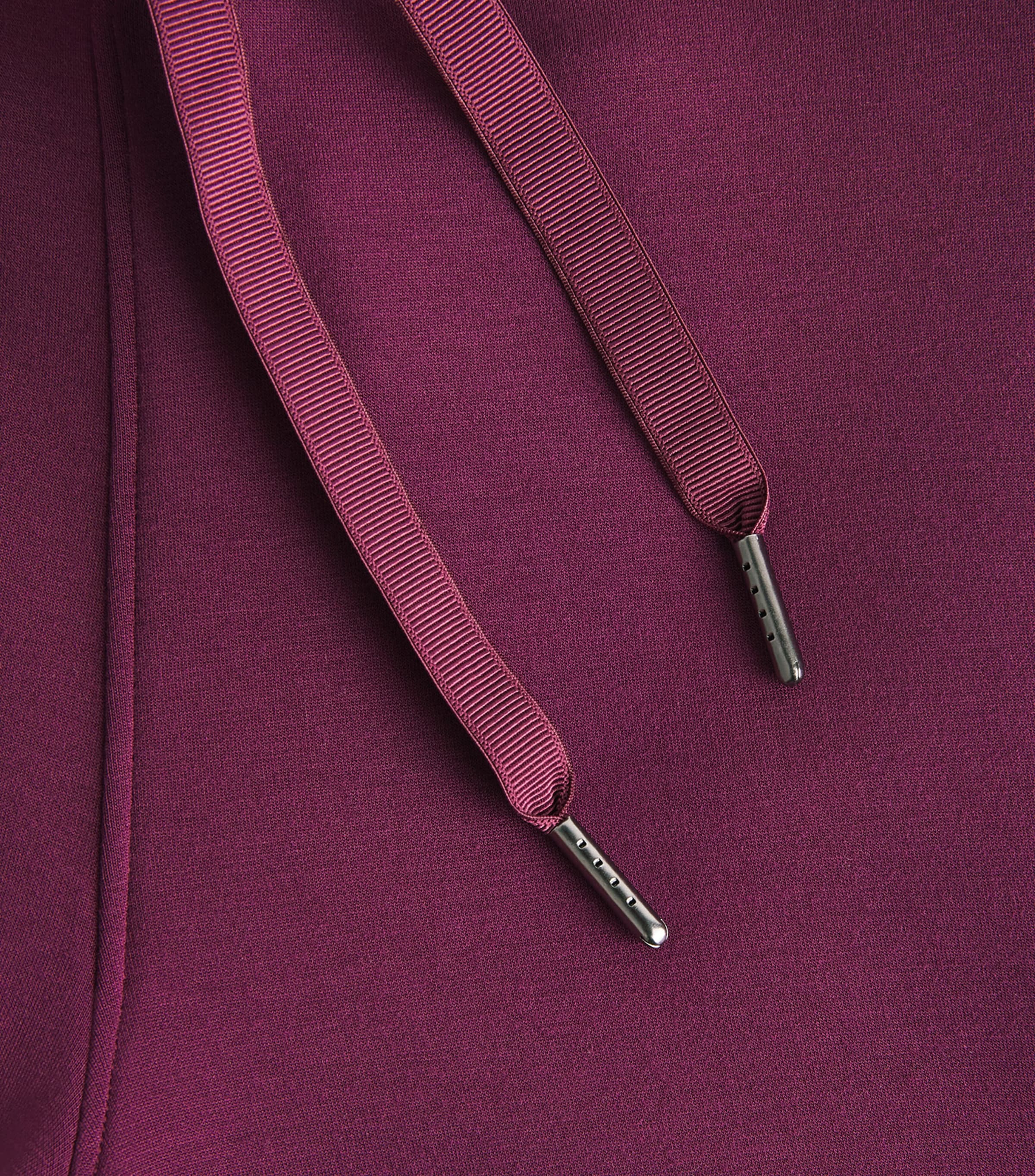 SPANX Womens SPANX AirEssentials Wide-Leg Sweatpants Plum Berry Image 4