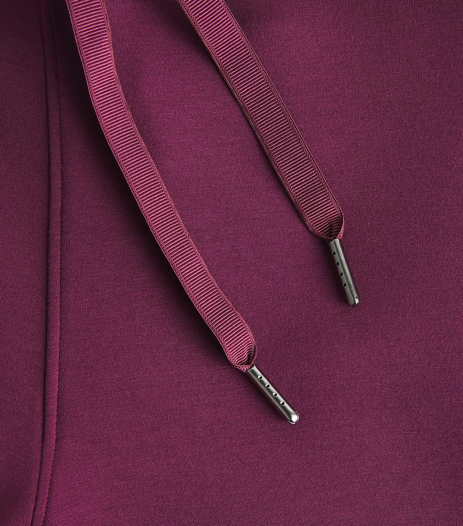 SPANX Womens SPANX AirEssentials Wide-Leg Sweatpants Plum Berry Image 4