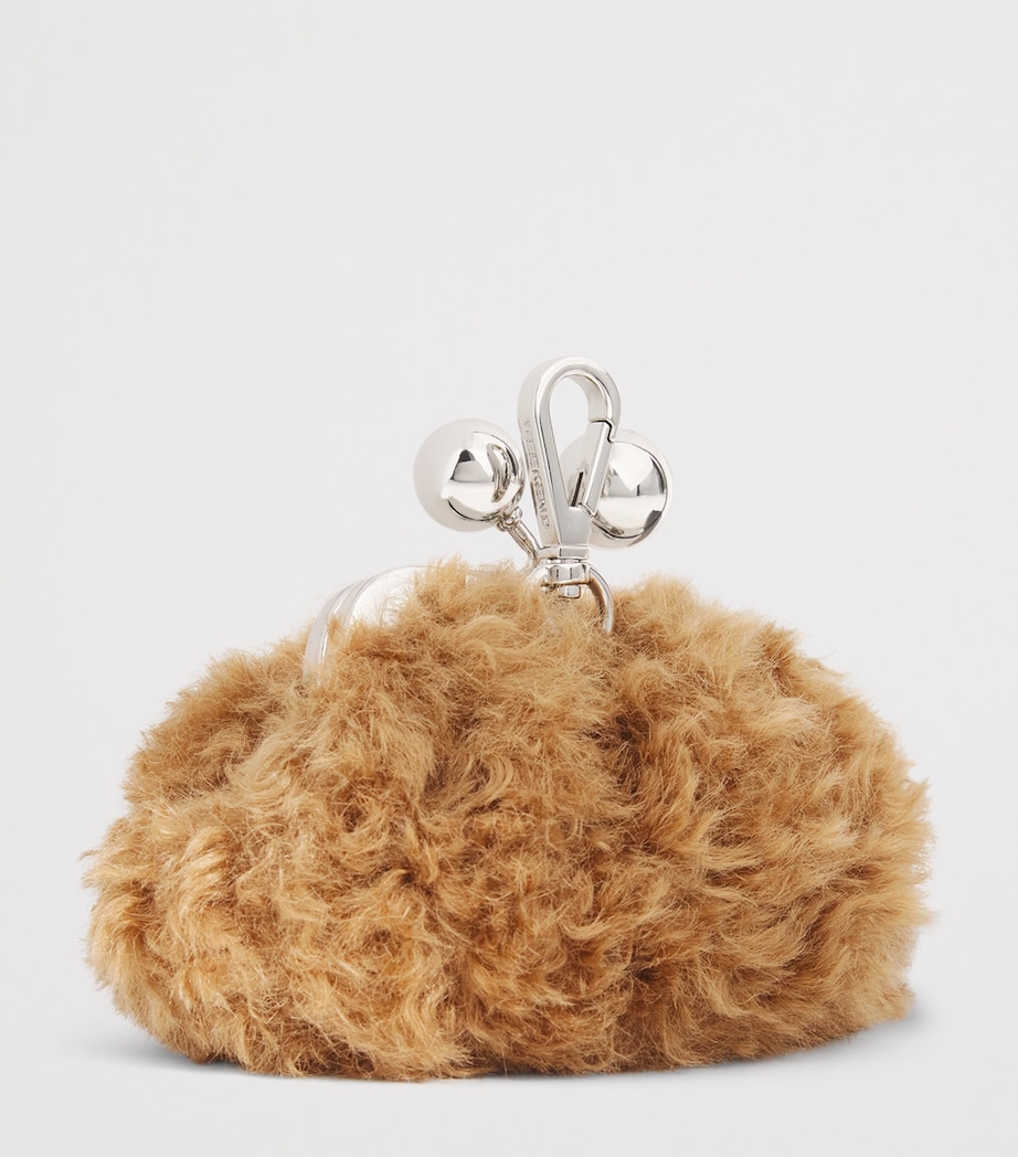 Faux Fur Pasticcino Nano Bag ANTIQUE ROSE Image 3