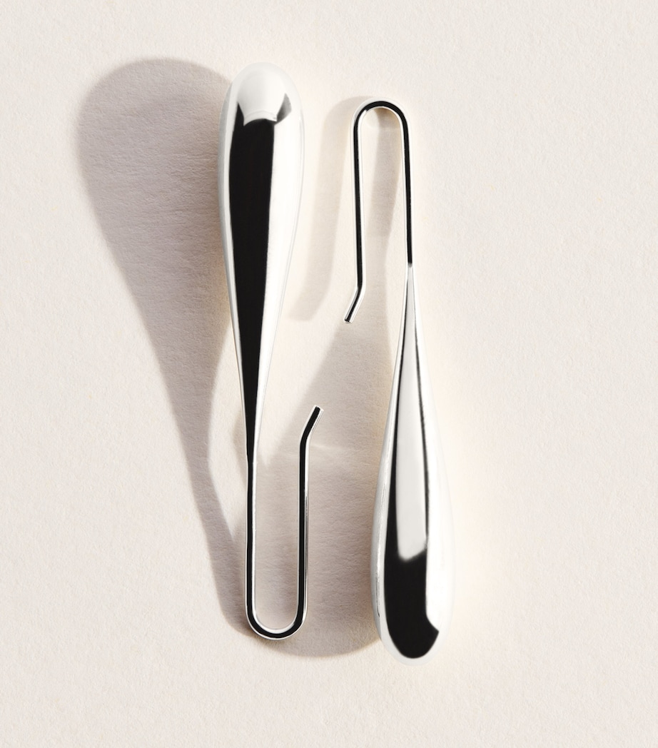 LIÉ STUDIO Sterling Silver Evelyn Earrings Silver Image 4