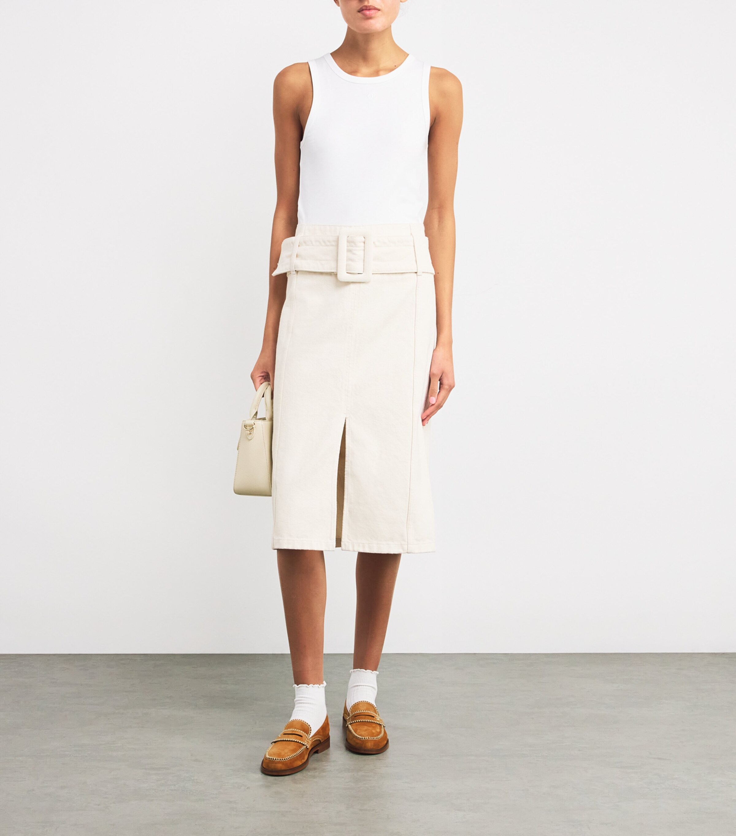 Suede Loafers CAMEL Image 6