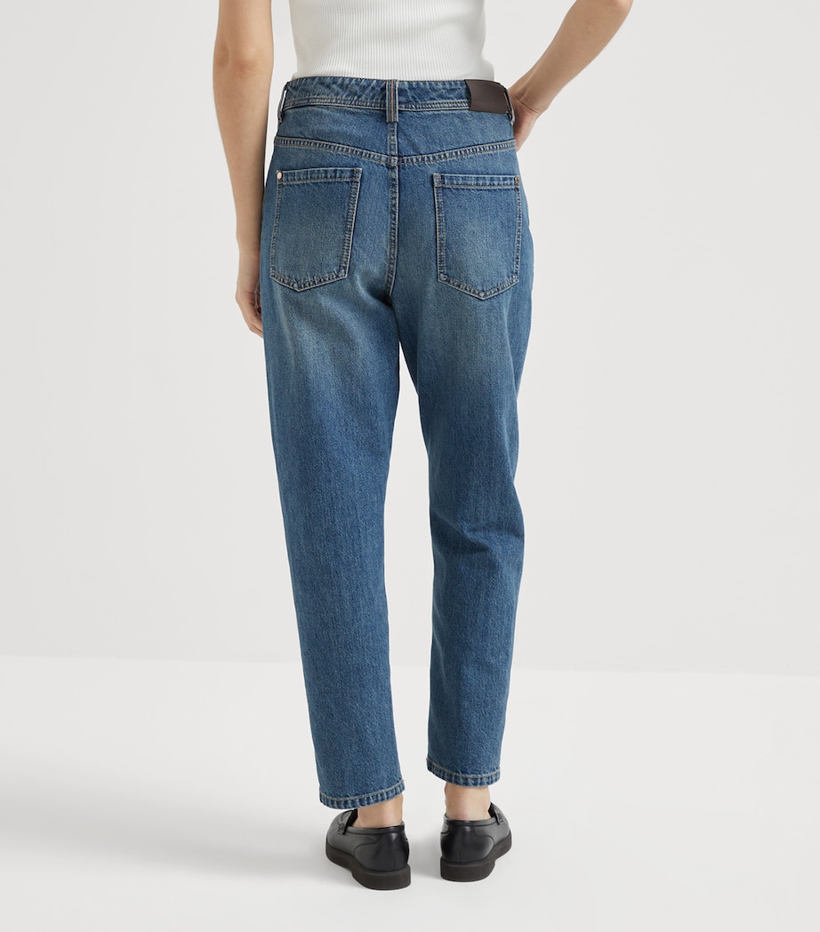 Baggy Tapered Jeans C8349 Image 3