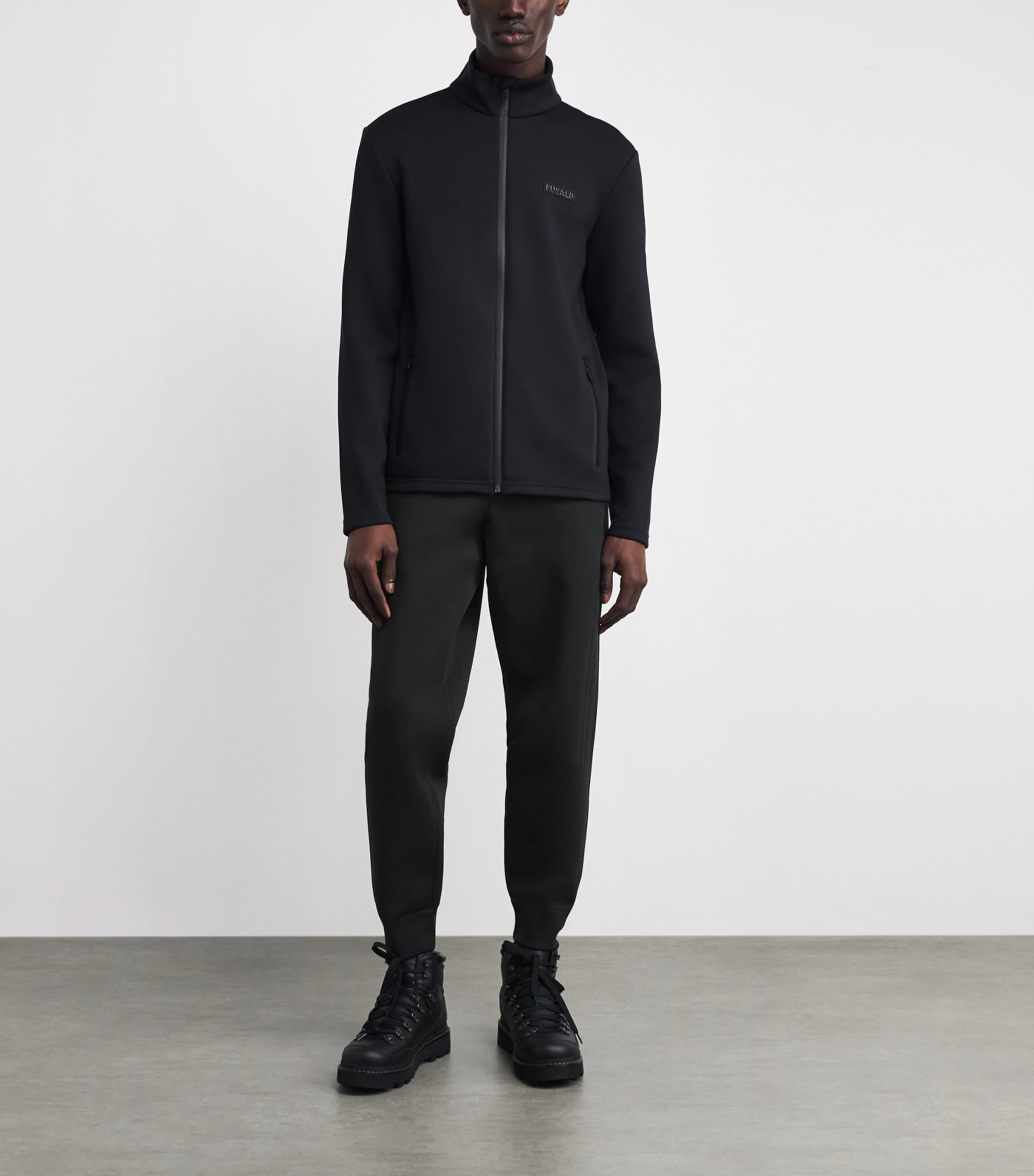 Wool-Blend Cyrion Sweatpants 01000 NOIR Image 2