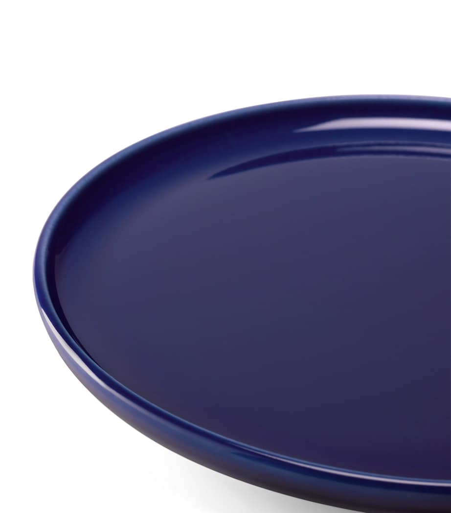 Set of 2 Porcelain Collective Starter Plates (20cm) COBALT Image 3