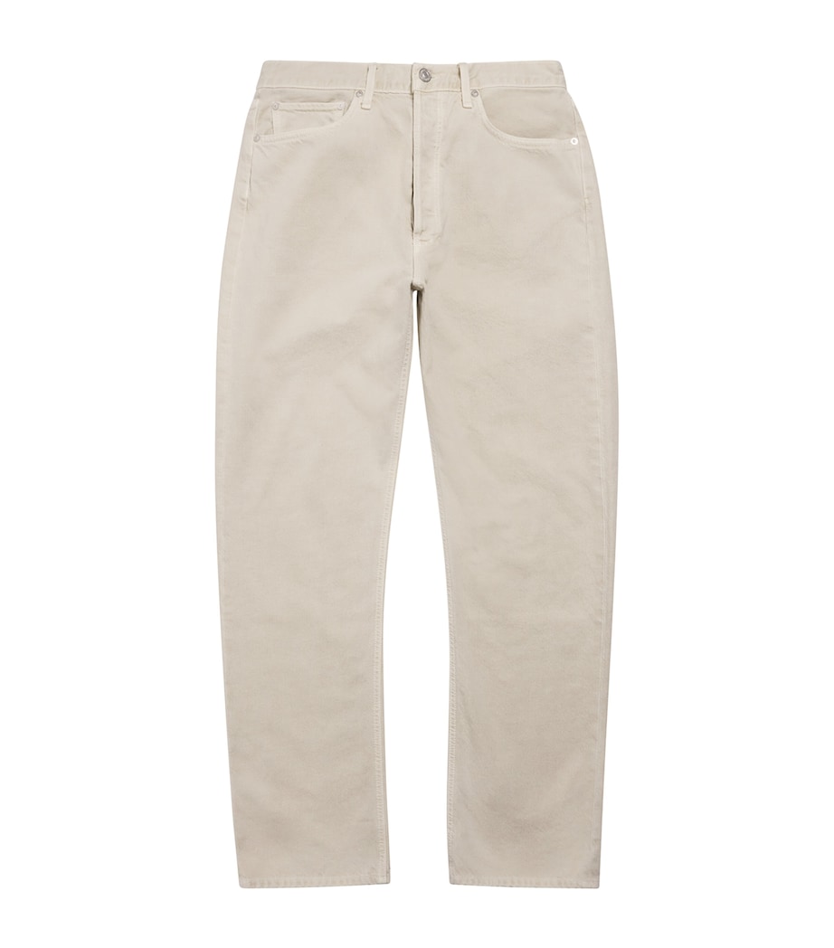 AGOLDE Mens 90's Straight Jeans Bone (aged White) Image 1