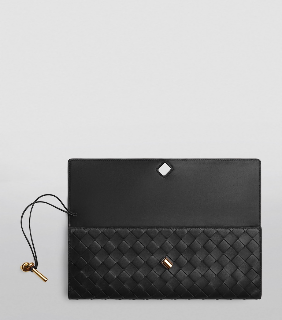 Leather Andiamo Clutch Bag 1019 Image 5