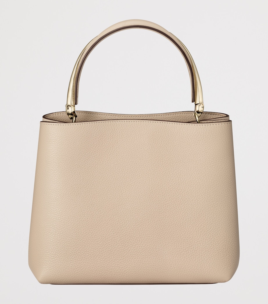 Cartier Leather Panthère de Cartier Double Top-Handle Bag Cord Beige Image 2