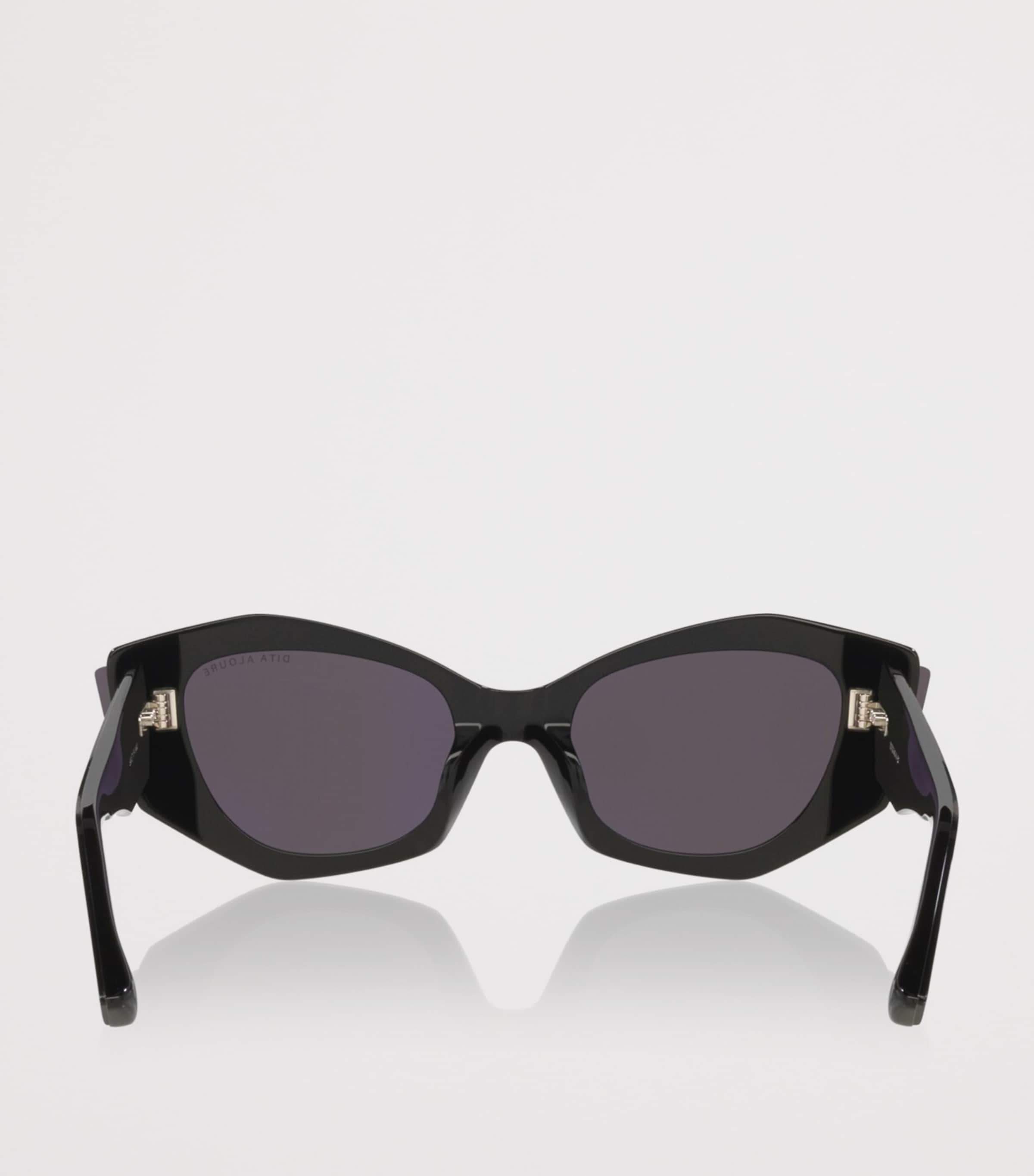 DITA Aloure Angular Cat Eye Sunglasses Black Image 4
