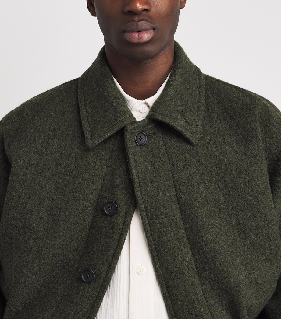 Fuller Wool Jacket 63-DARK GREEN Image 6