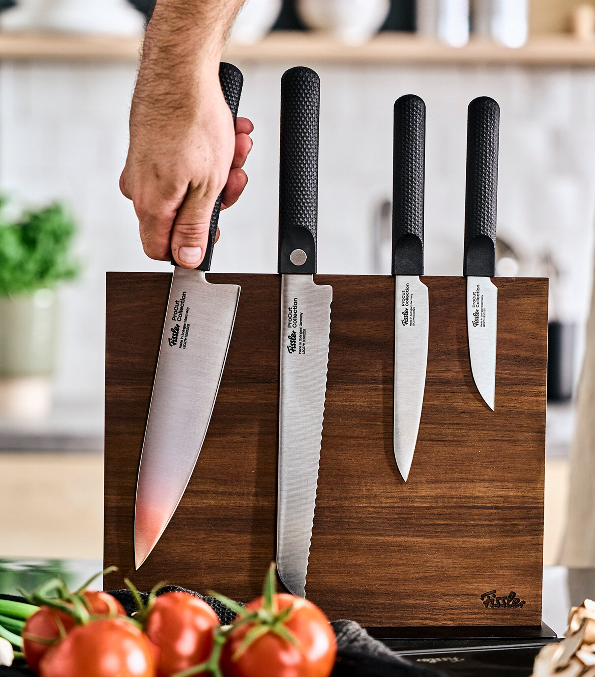 ProCut Chef's Knife (20cm) SS / SILVER / BLACK Image 5