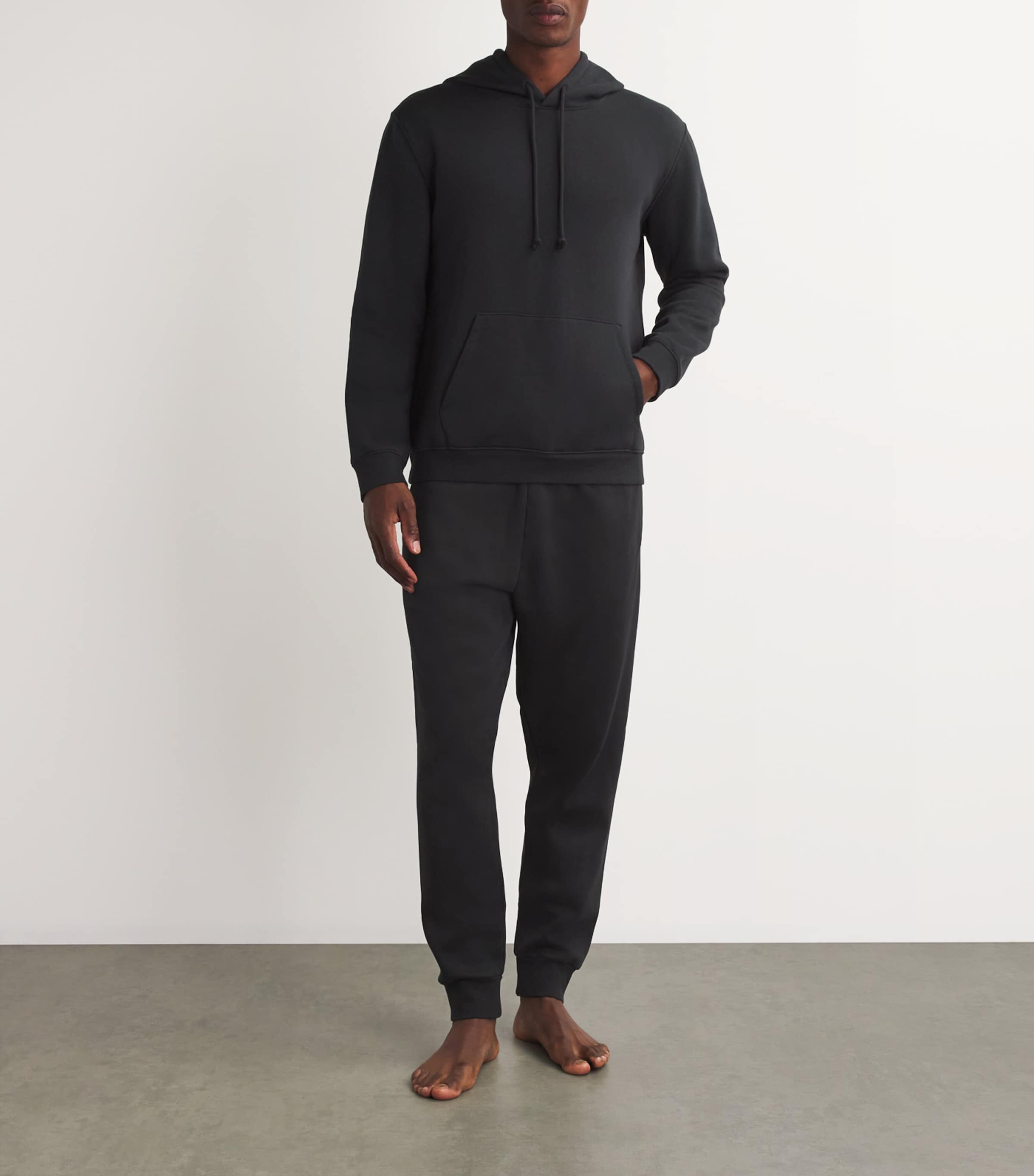 Fleece Classic Hoodie WASHED ONYX Image 2