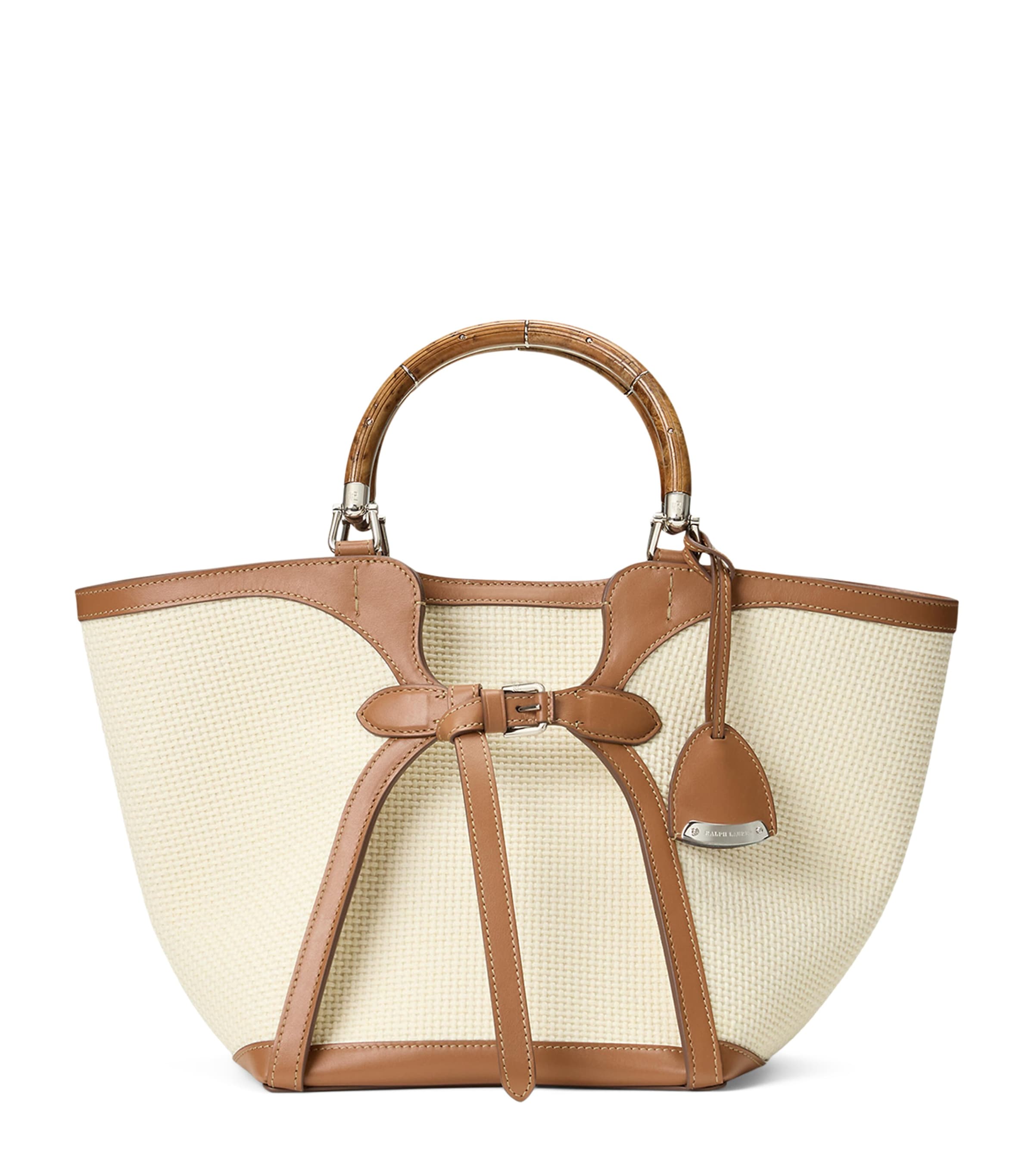 The Ralph Woven Tote Bag NATURAL-101 Image 1