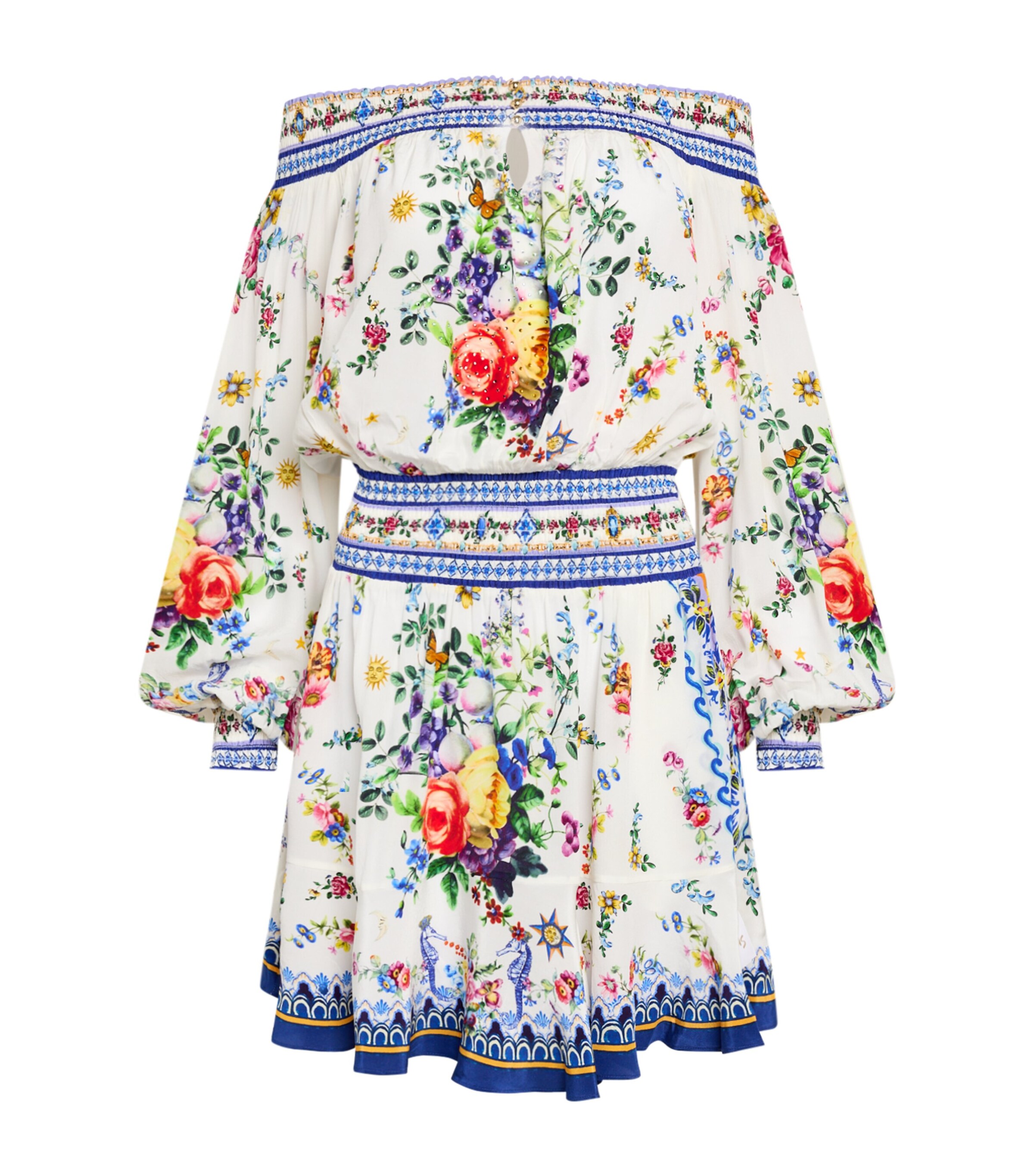 Silk Tiles Darls Mini Dress TILEDARL Image 1