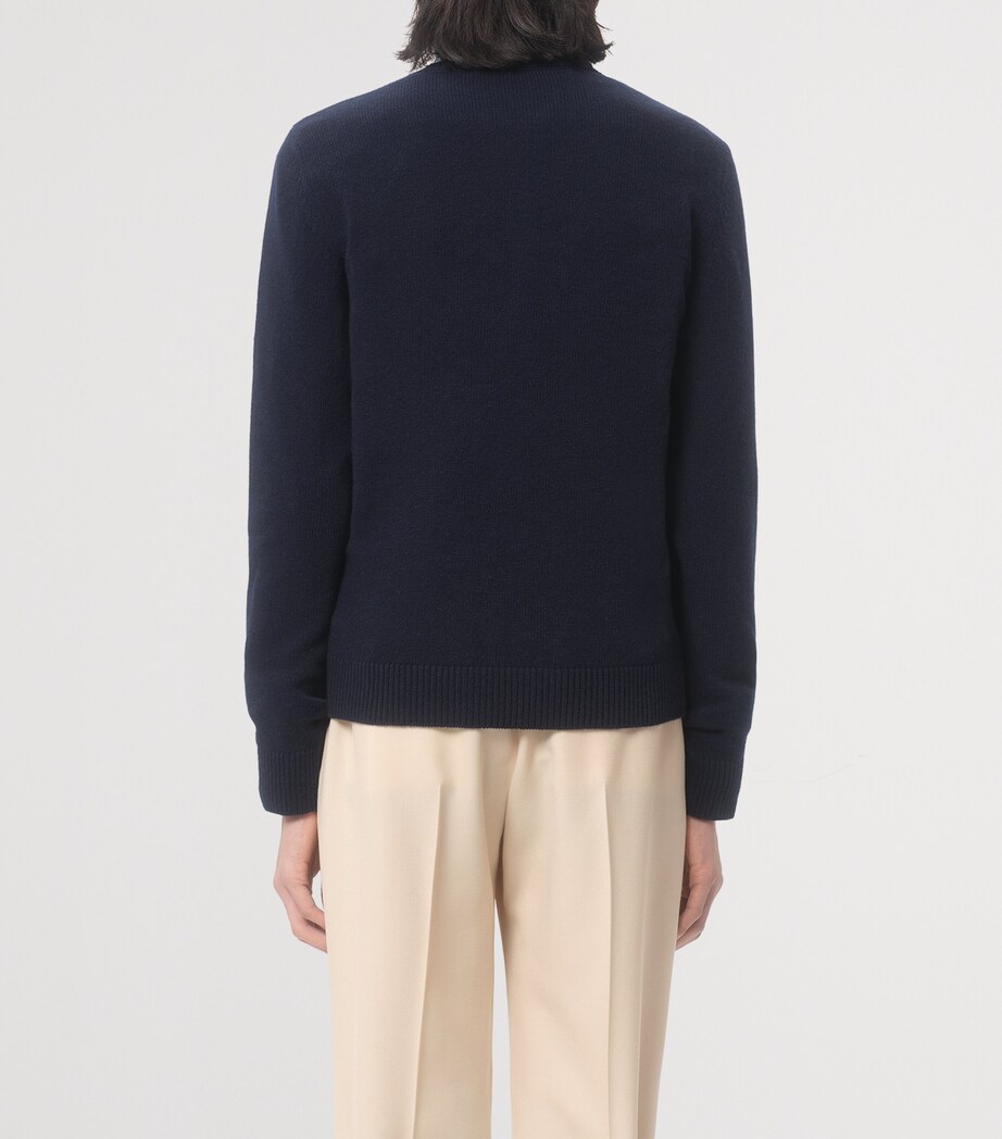 Wool Jacquard Chez Valentino Sweater AMU Image 6