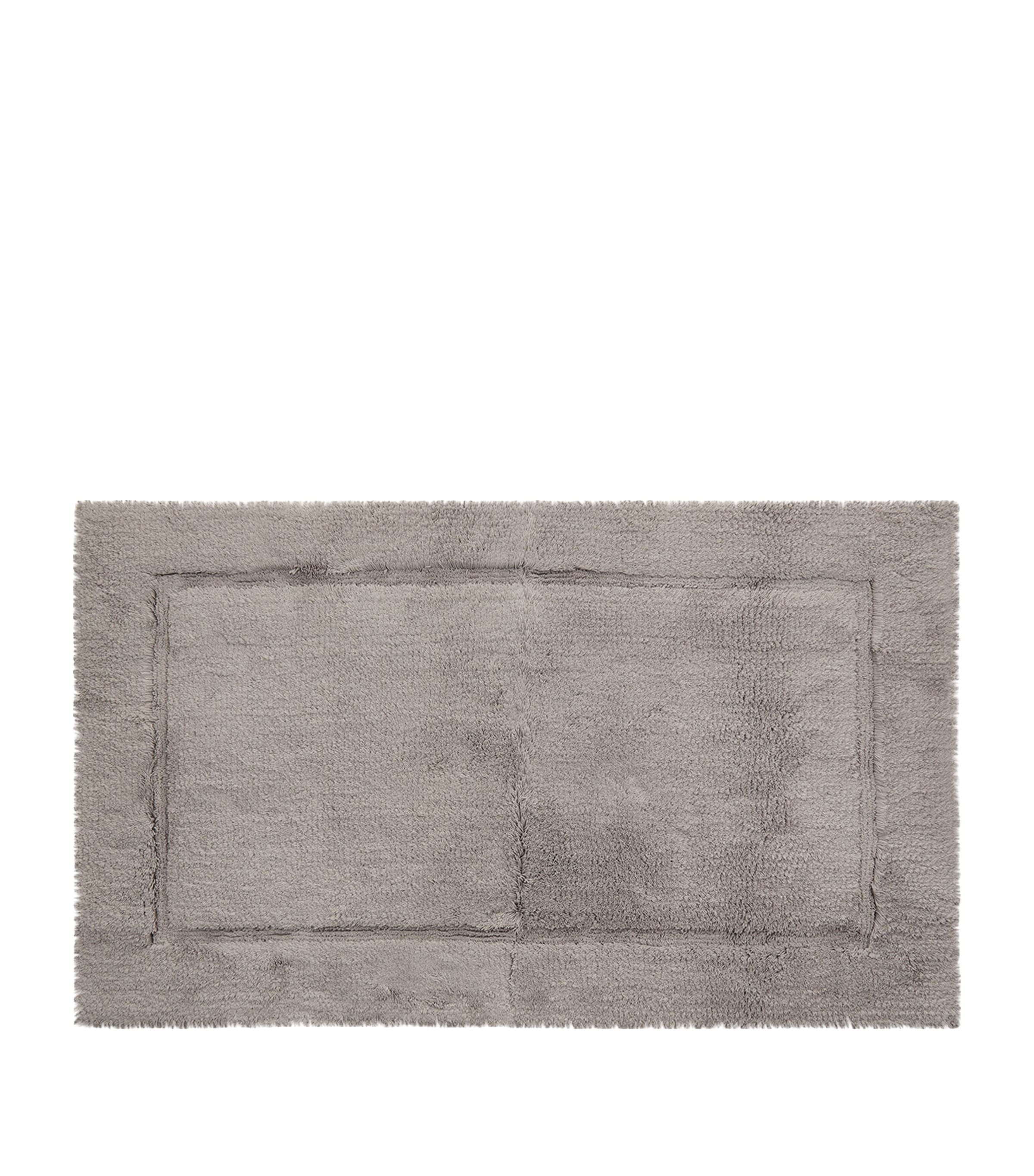 Yves Delorme Prestige Platine Bath Mat In Silver