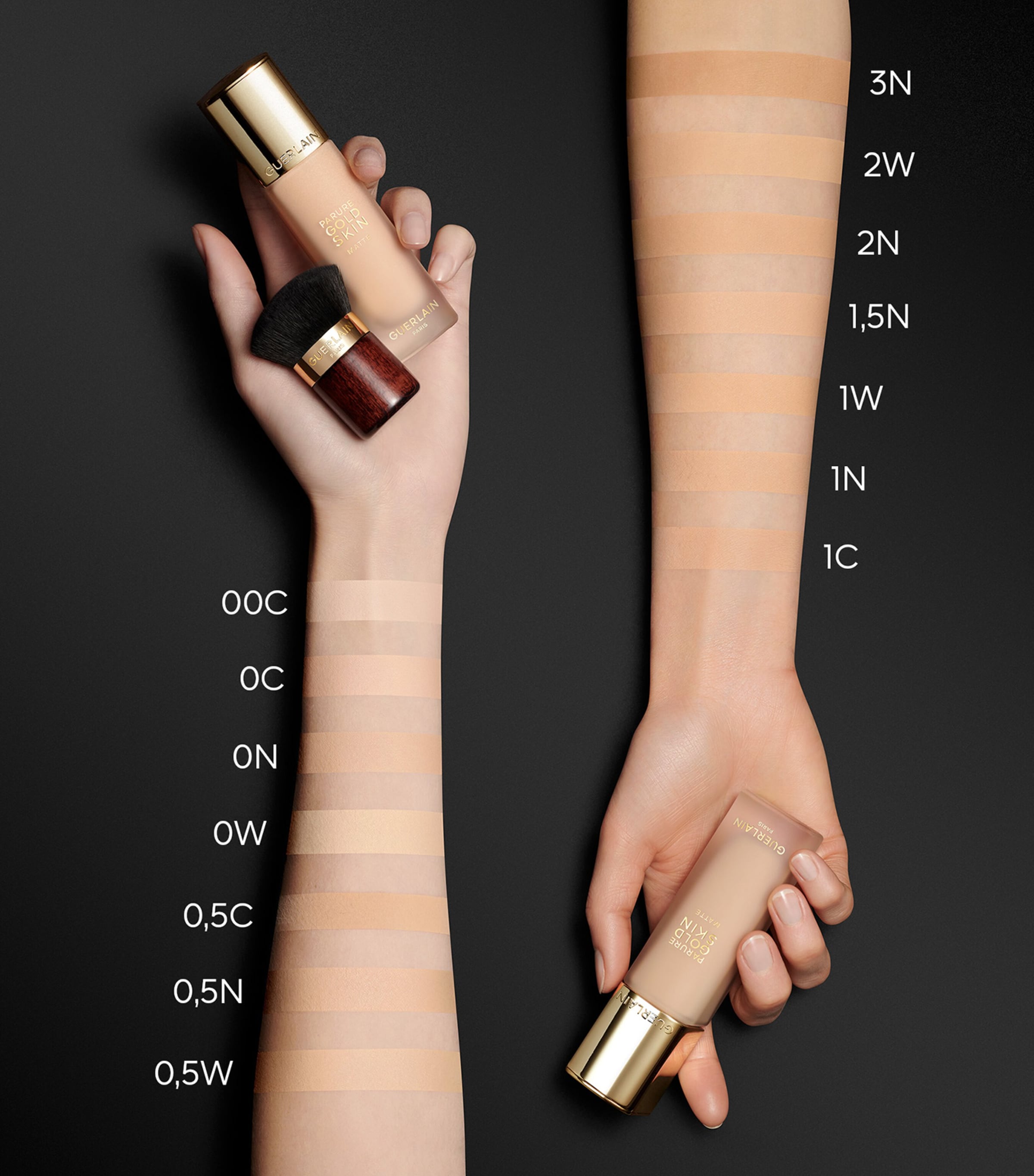 Parure Gold Skin Matte Foundation 0W Image 3