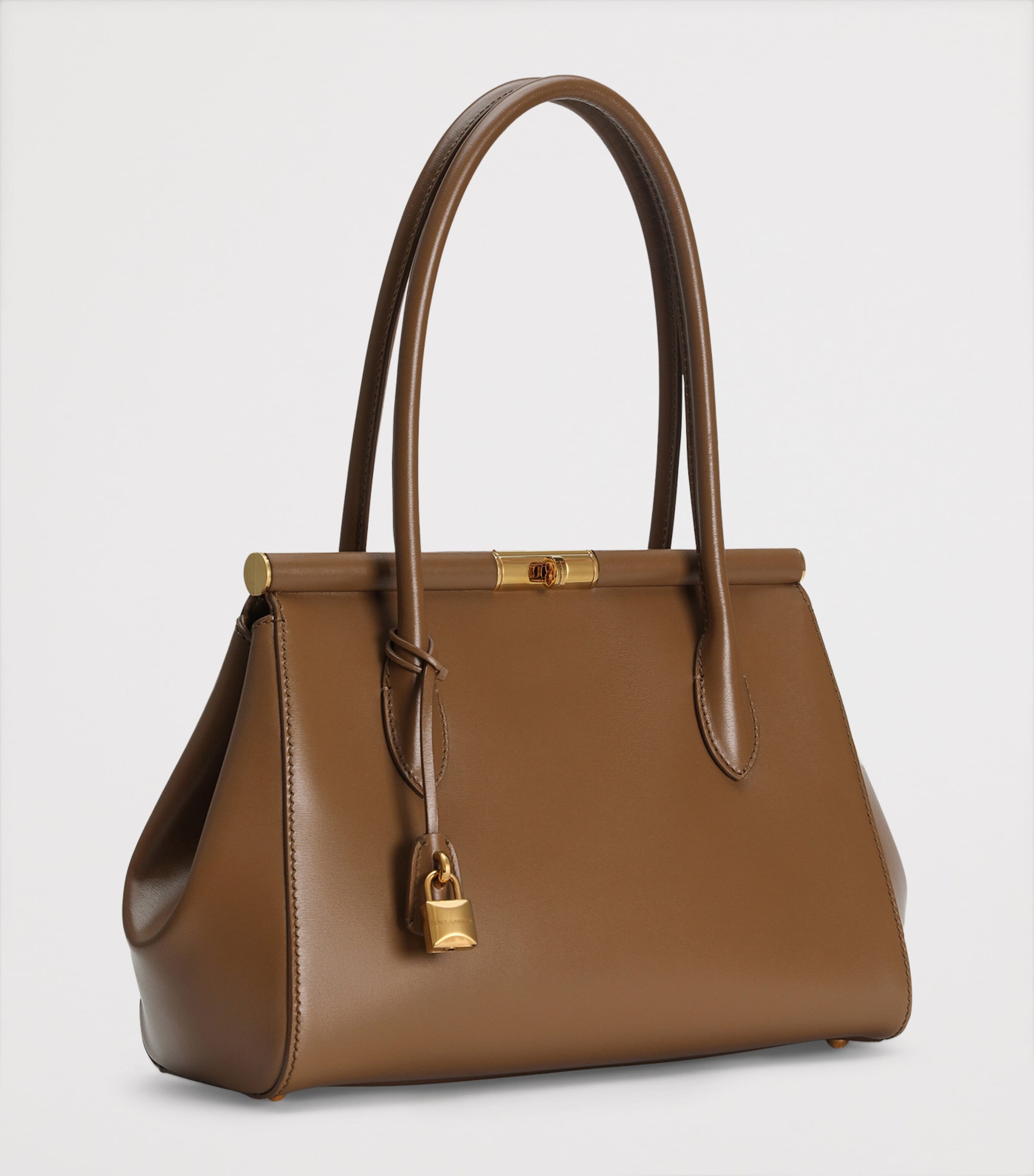 Leather Marlene Everyday Tote Bag 8Z093-CARAMELLO Image 3