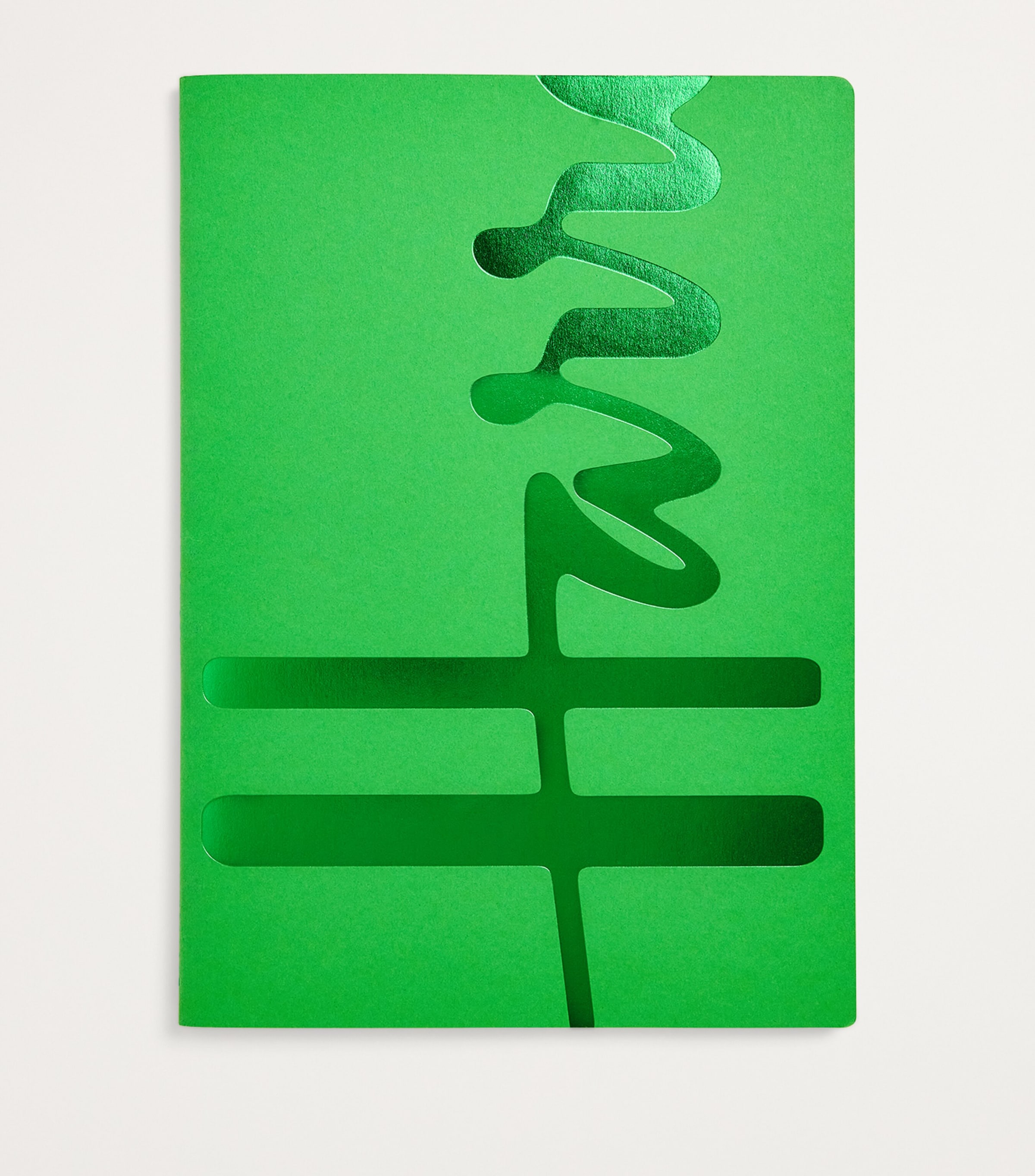 Harrods Logo A4 Notebook Green Image 3