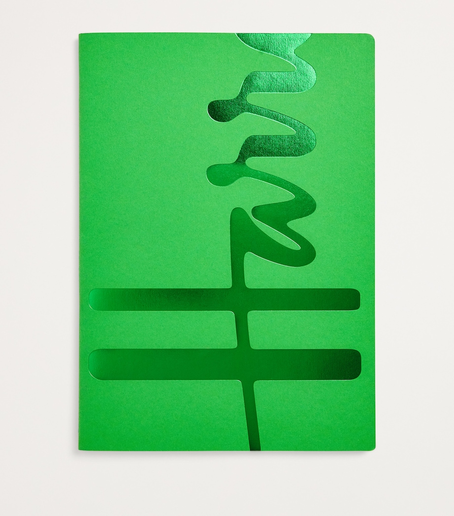 Harrods Logo A4 Notebook Green Image 3