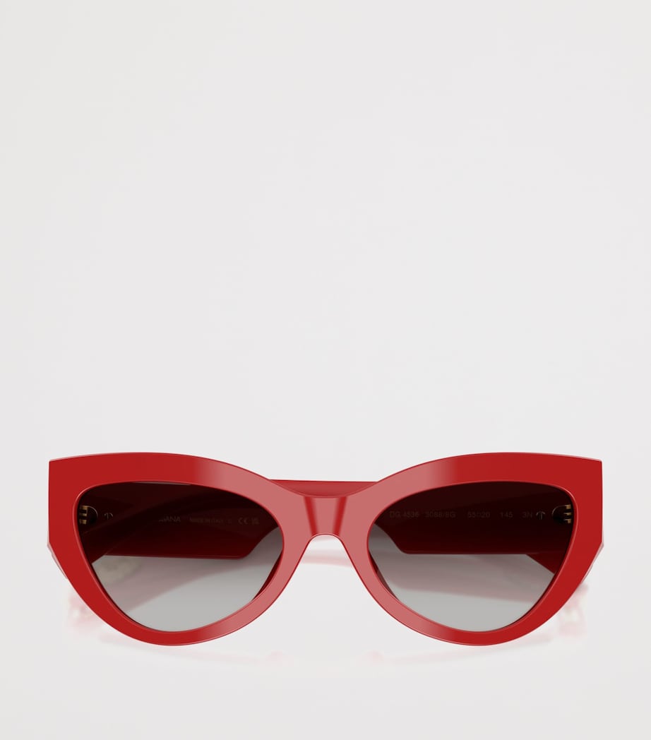 Dolce&Gabbana Cat-Eye Sunglasses Red Image 5