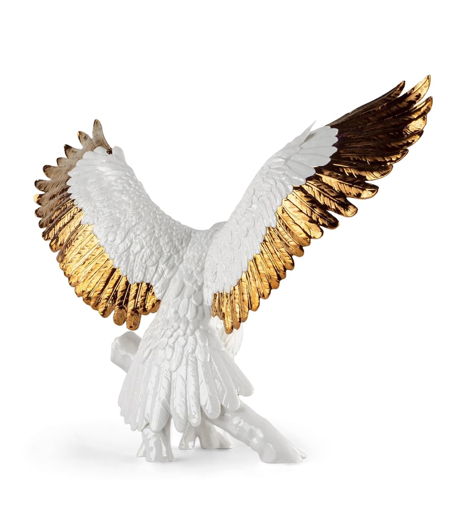 Porcelain Freedom Eagle Figurine NO COLOUR Image 2