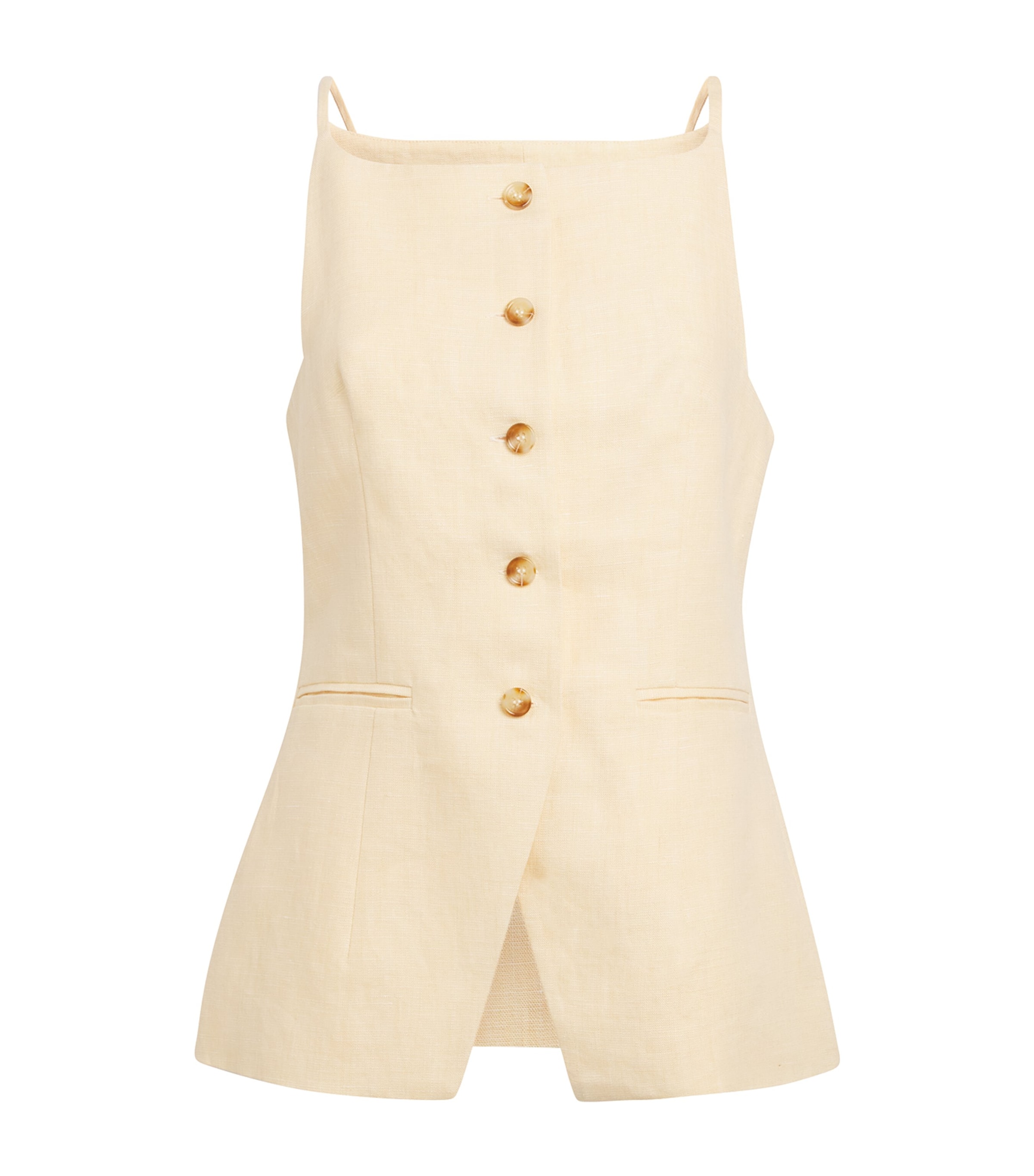 Posse Linen Nancy Waistcoat | Women Bestsellers | Clothing | Women Clothing | Coats & Jackets | Blazers | Designers | Posse