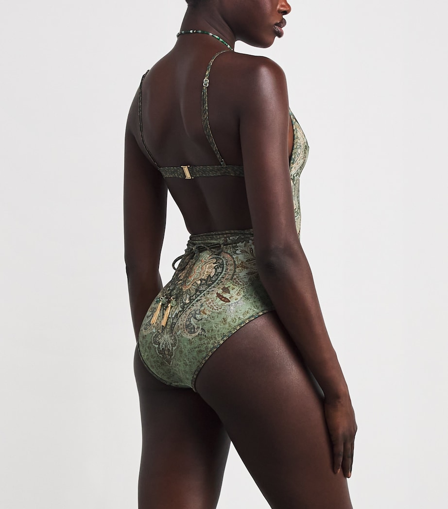 Scallop-Detail Wanderlust Swimsuit TPSTRY TEAL MLTITPTM Image 3