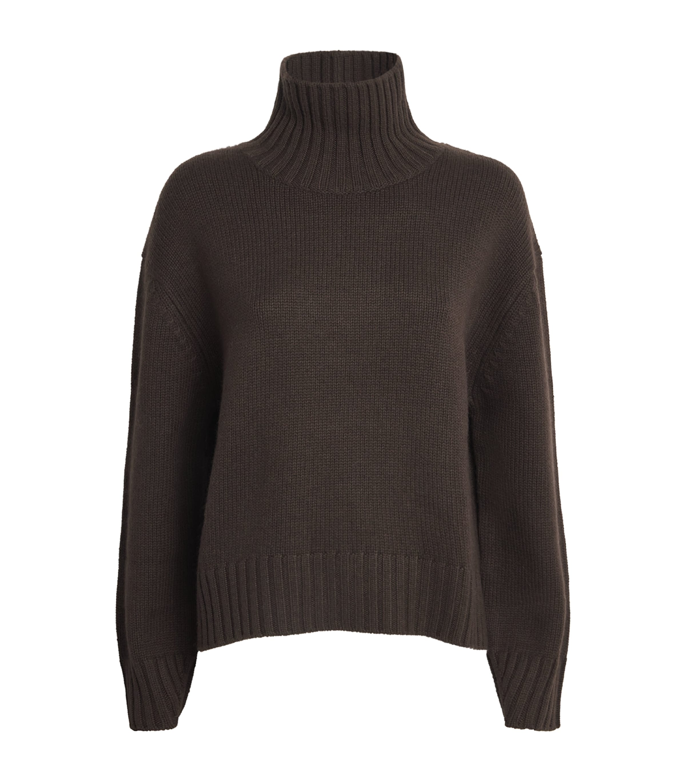 Almada Label Wool-cashmere Nola Sweater In Brown