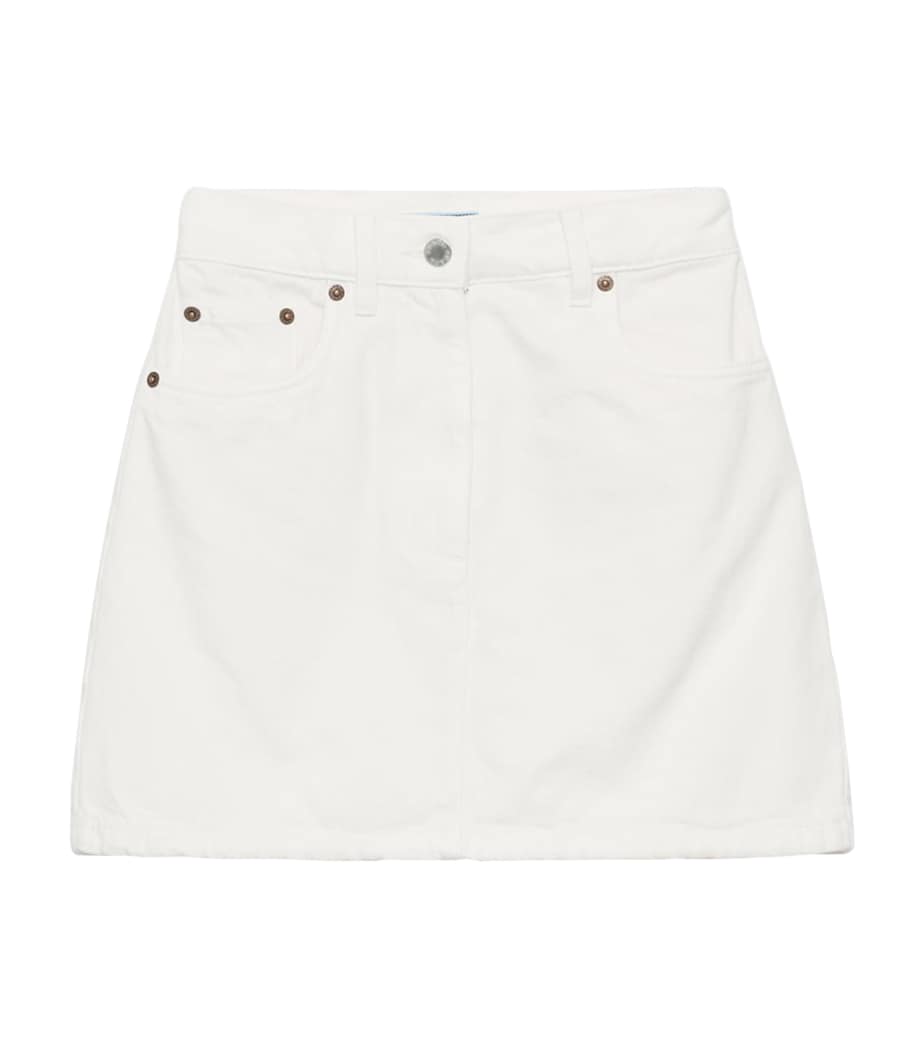 Denim Mini Skirt F01CD Image 1