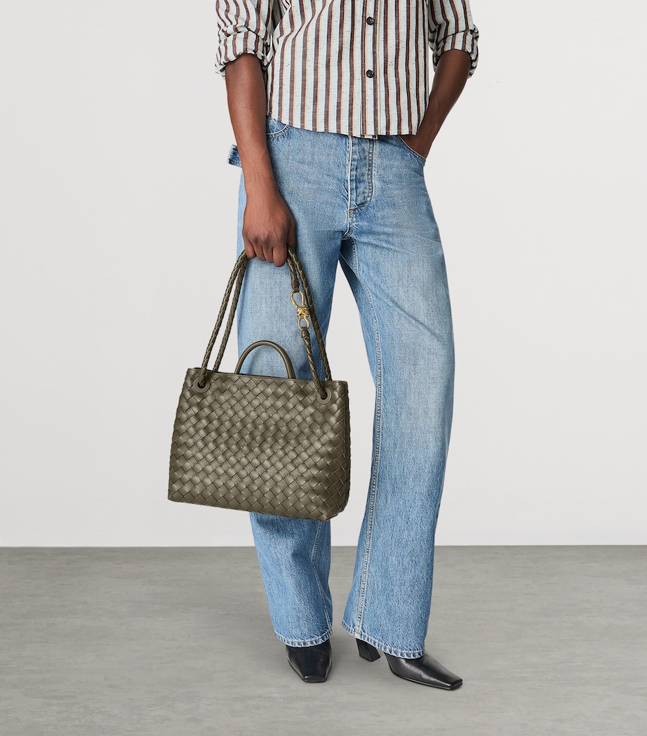 Medium Lambskin Andiamo Shoulder Bag 3231 Image 6