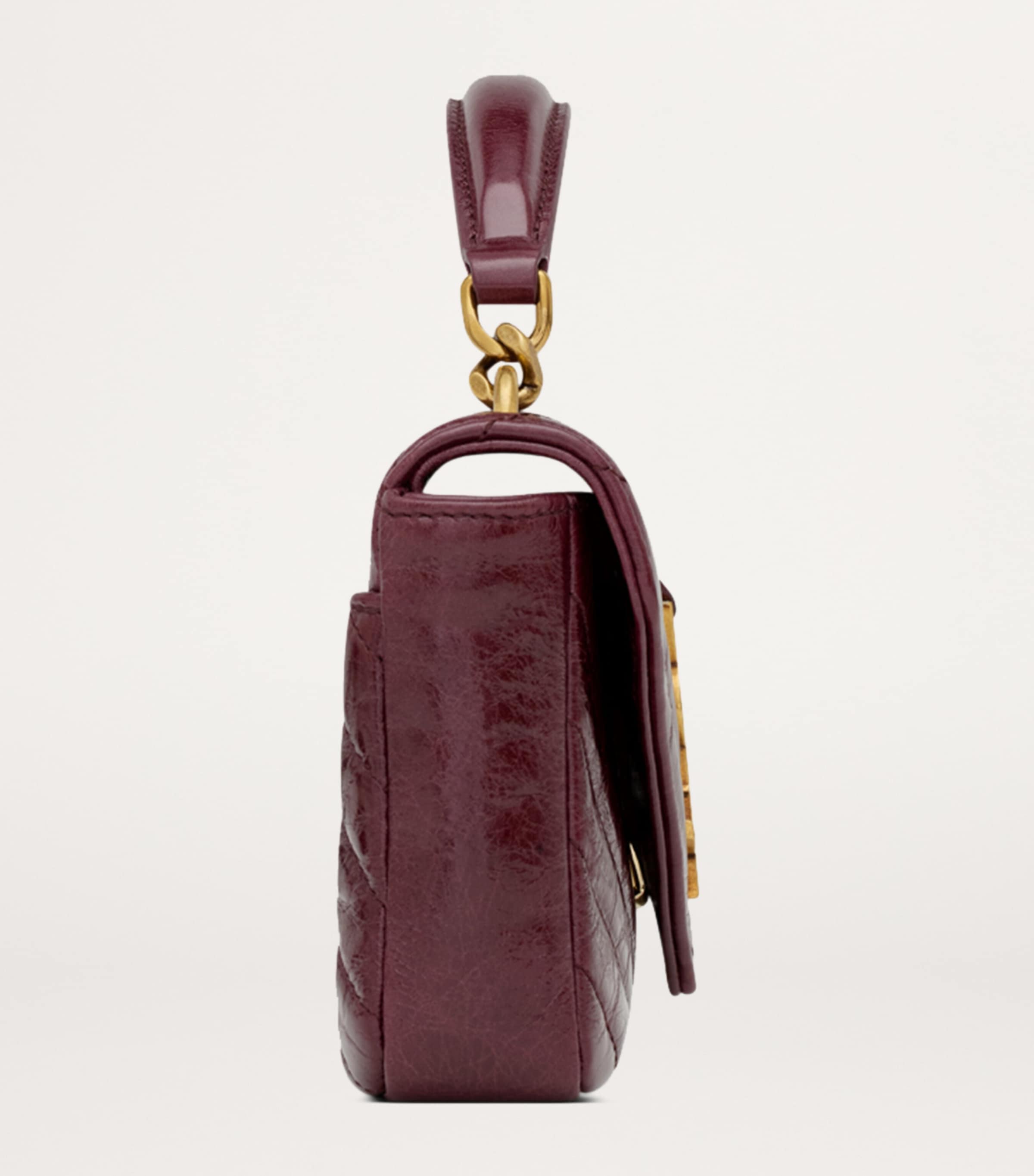 Leather College Top-Handle Bag 6193 Image 4