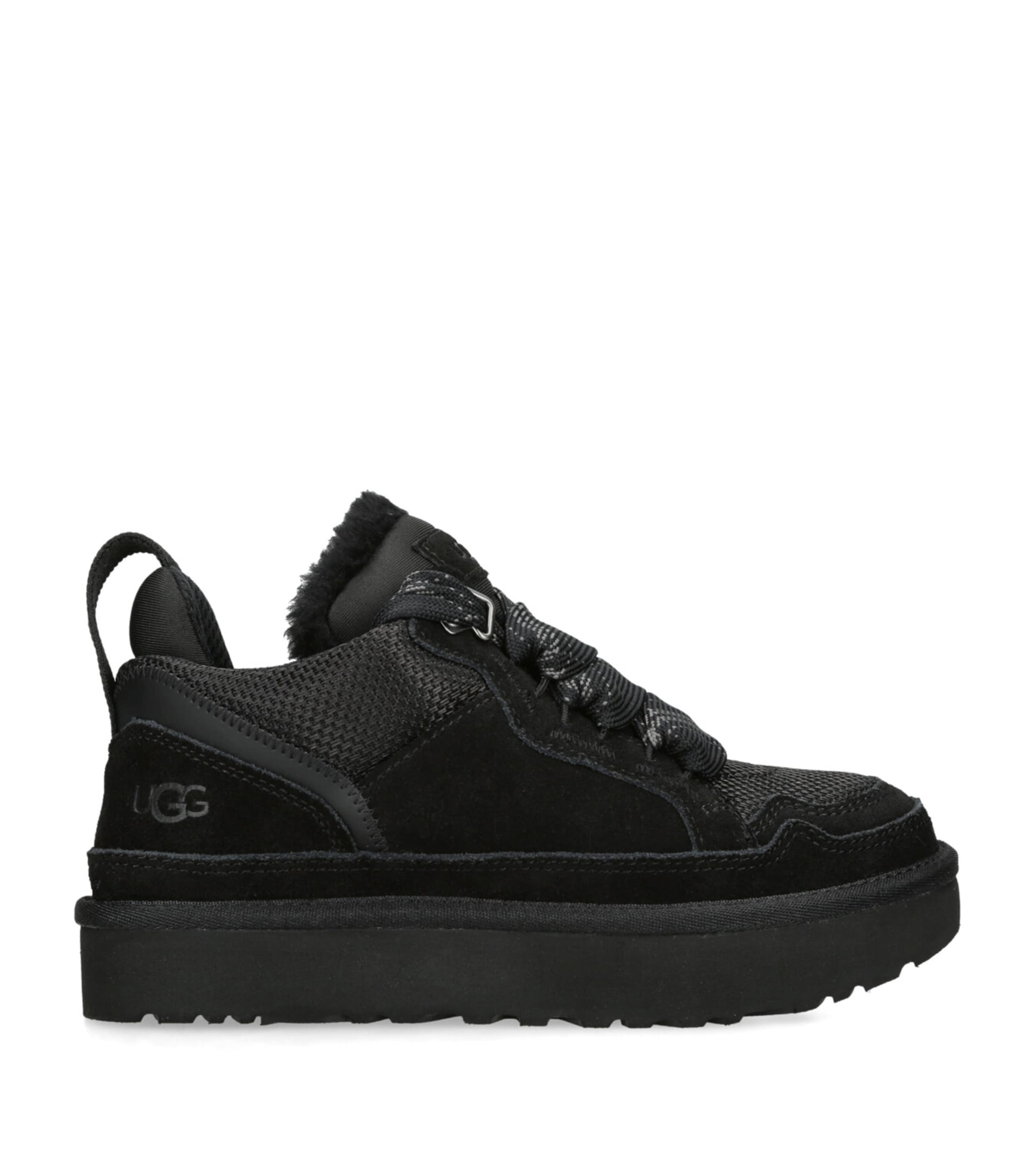 Suede Lowmel Sneakers BLACK Image 1