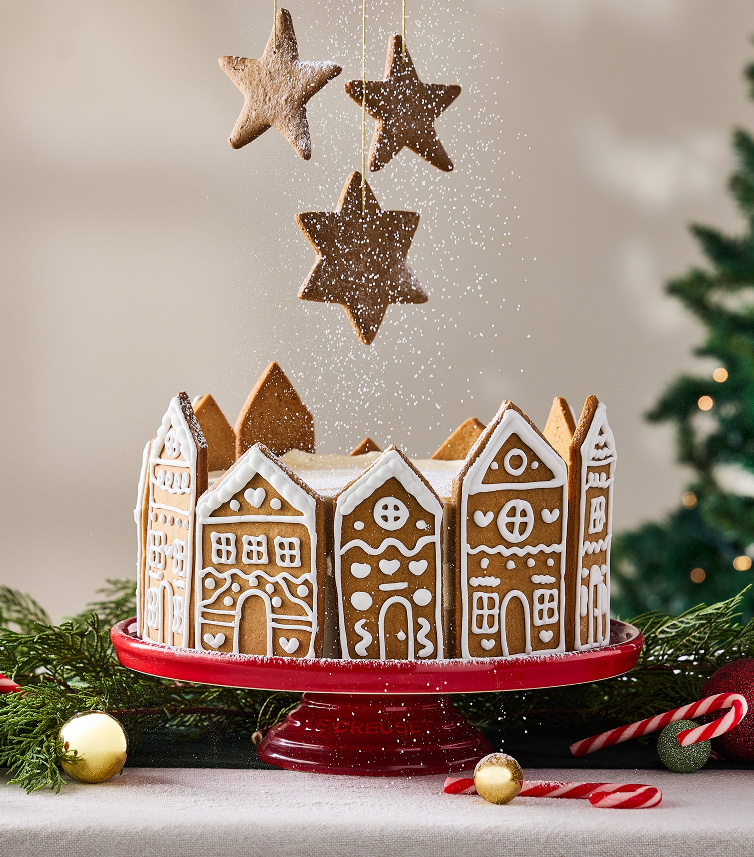 Stoneware Cake Stand (30cm) NO COLOUR Image 5