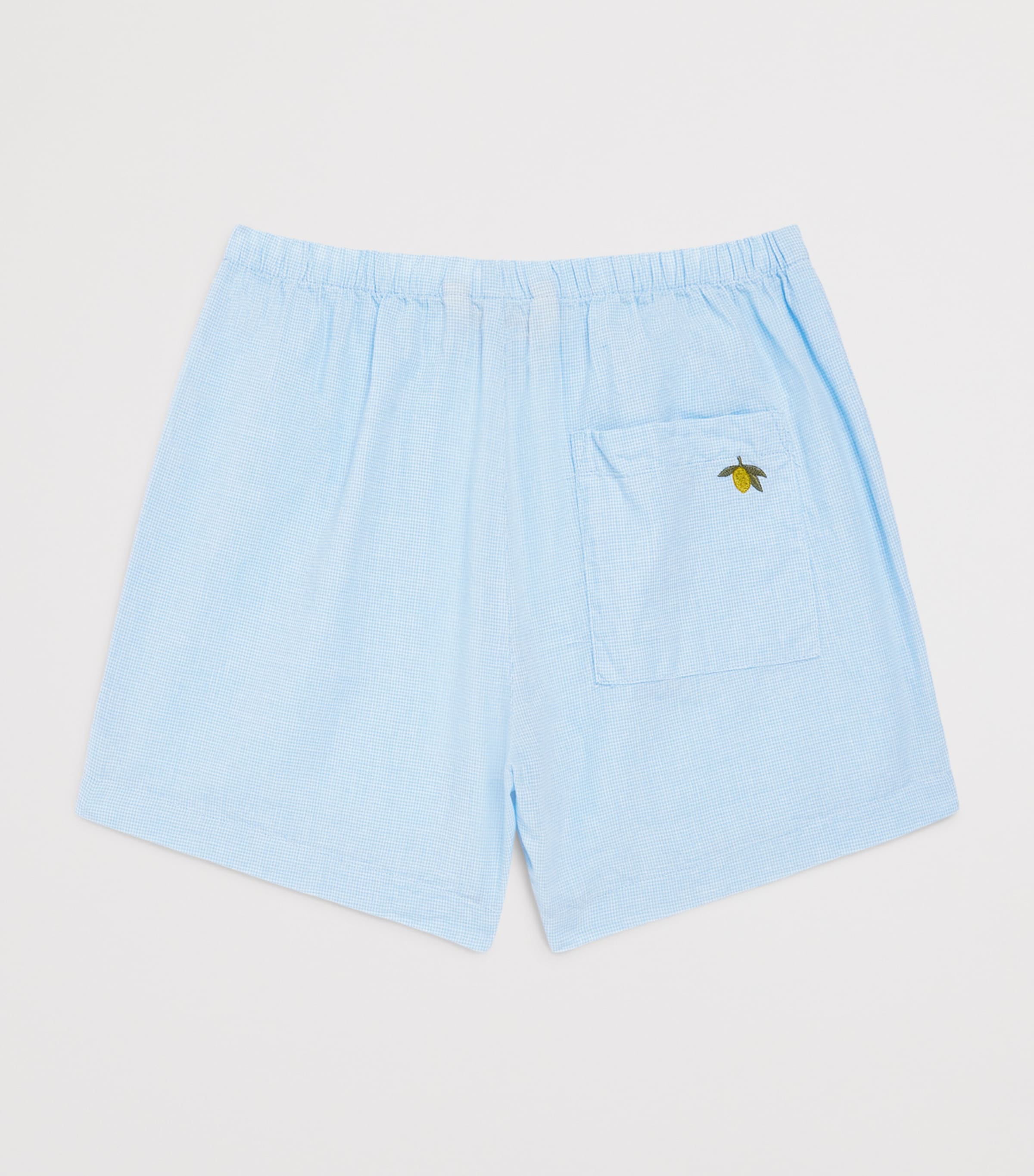 KONGES SLOJD Organic Cotton Fran Shorts (9 Months - 10 Years) Blue Image 2