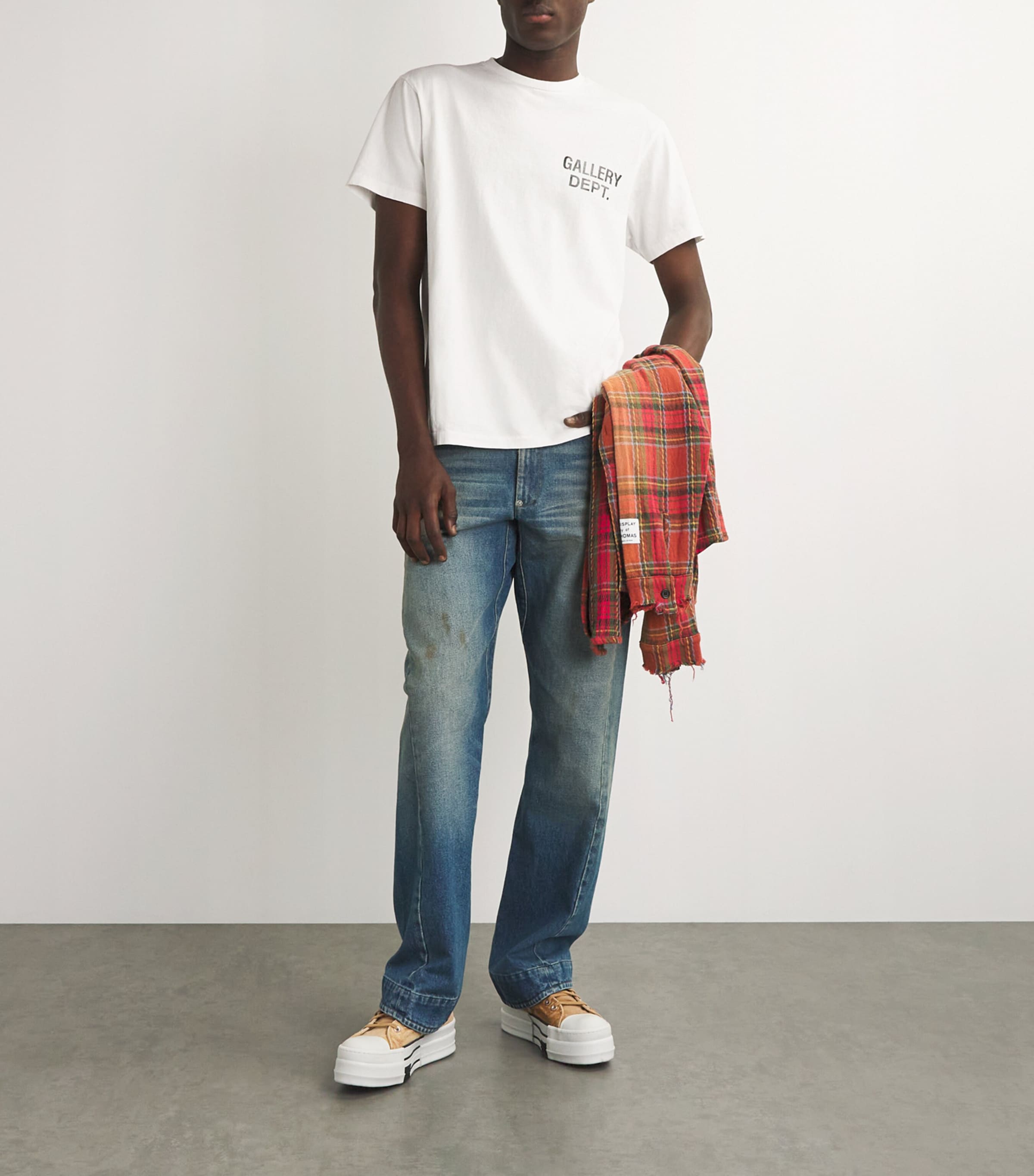 Cotton Logo T-Shirt WHITE Image 2