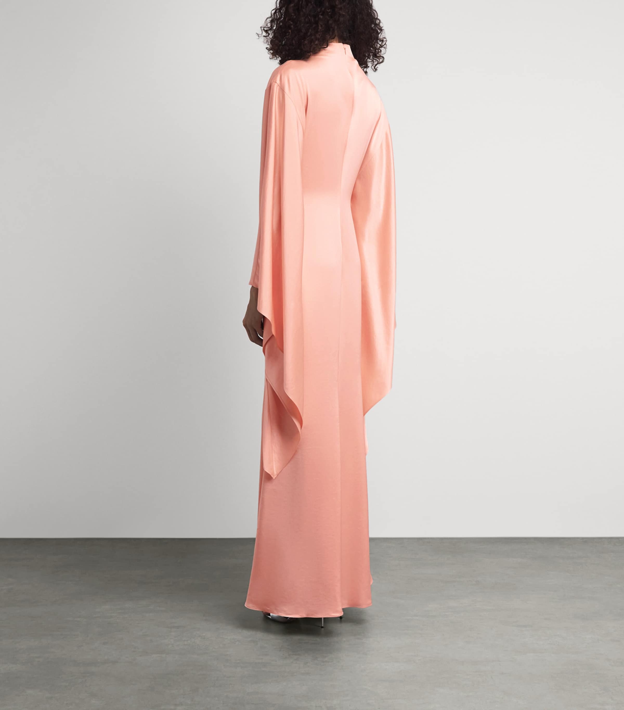 De La Vali Womens Dedalo Maxi Dress Pink Image 4