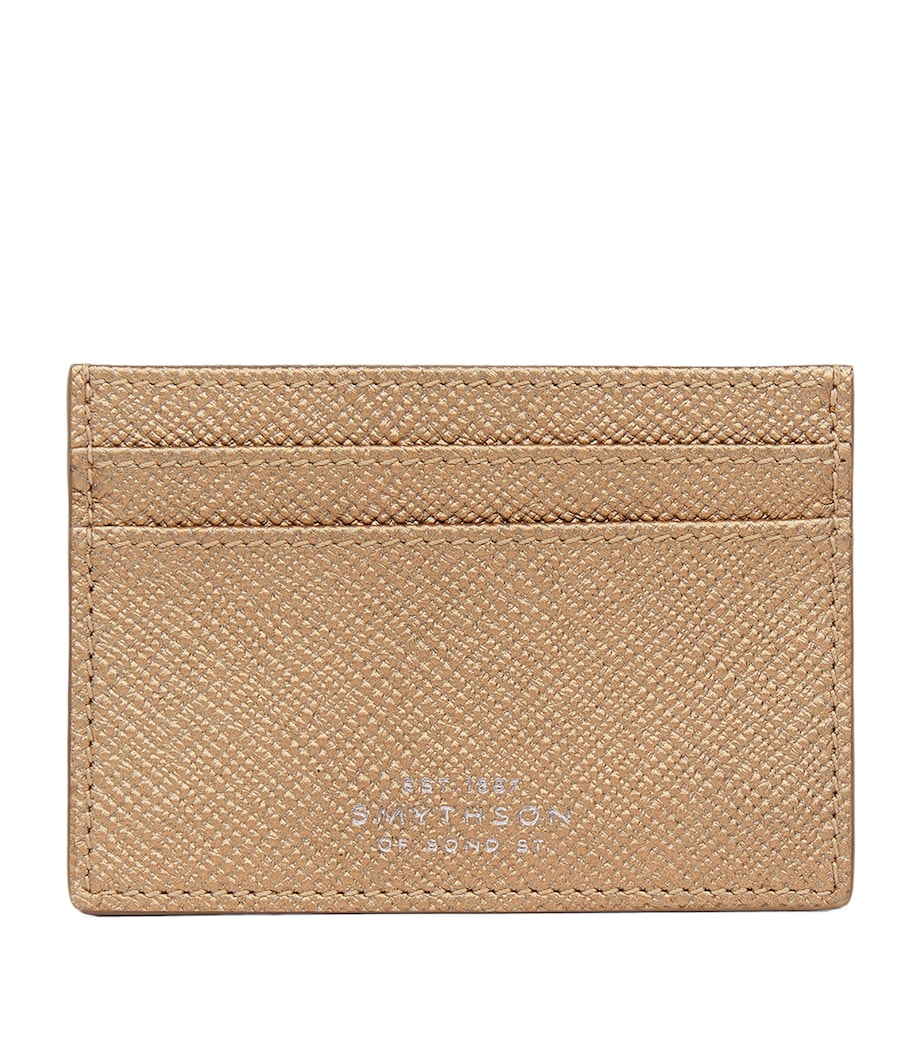 Panama Leather Card Holder BRONZE Image 1